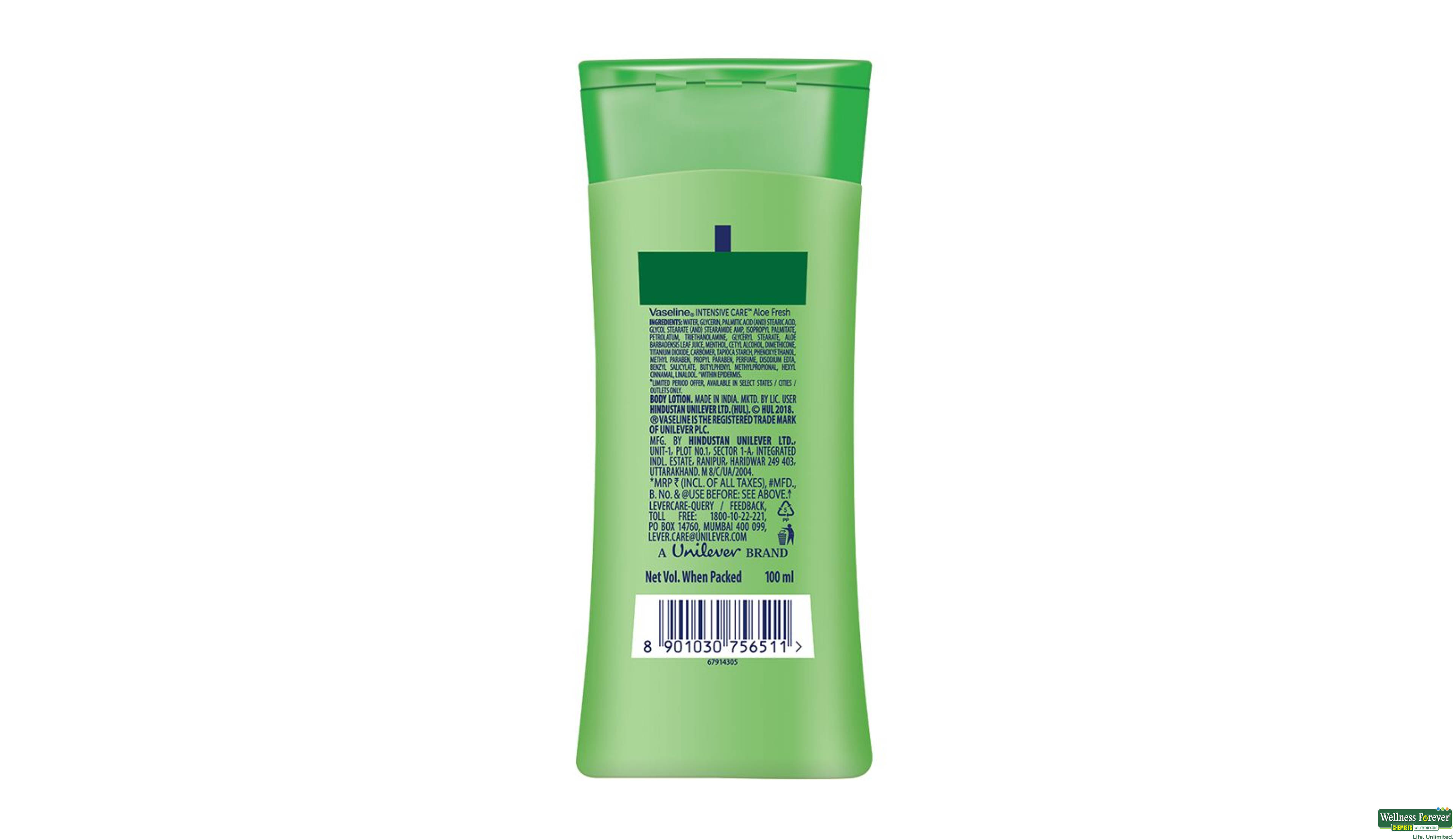 VASE B/LTN ALOE FRESH 100ML- 3, 100ML, null