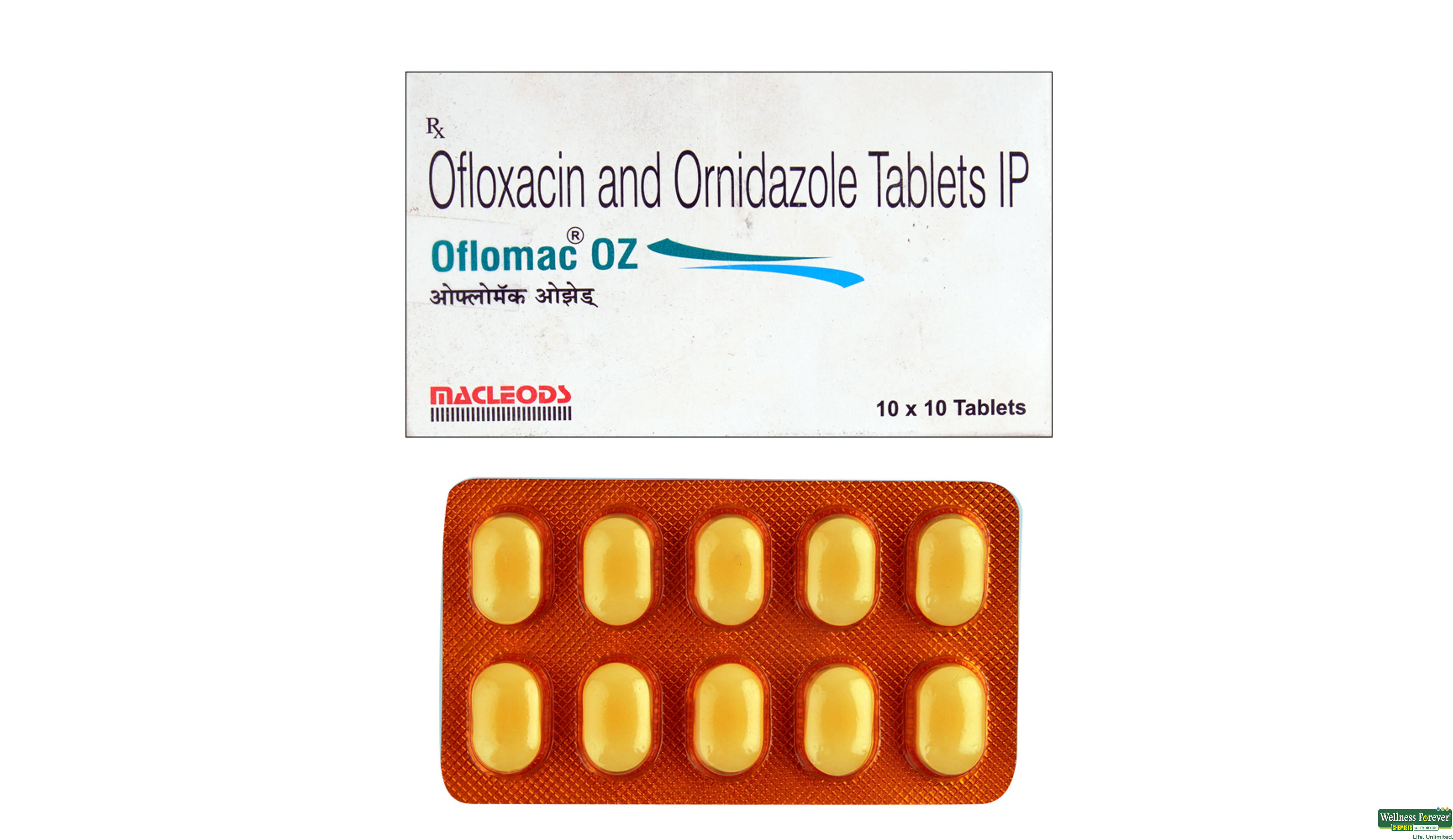 OFLOMAC-OZ 10TAB- 1, 10TAB, null
