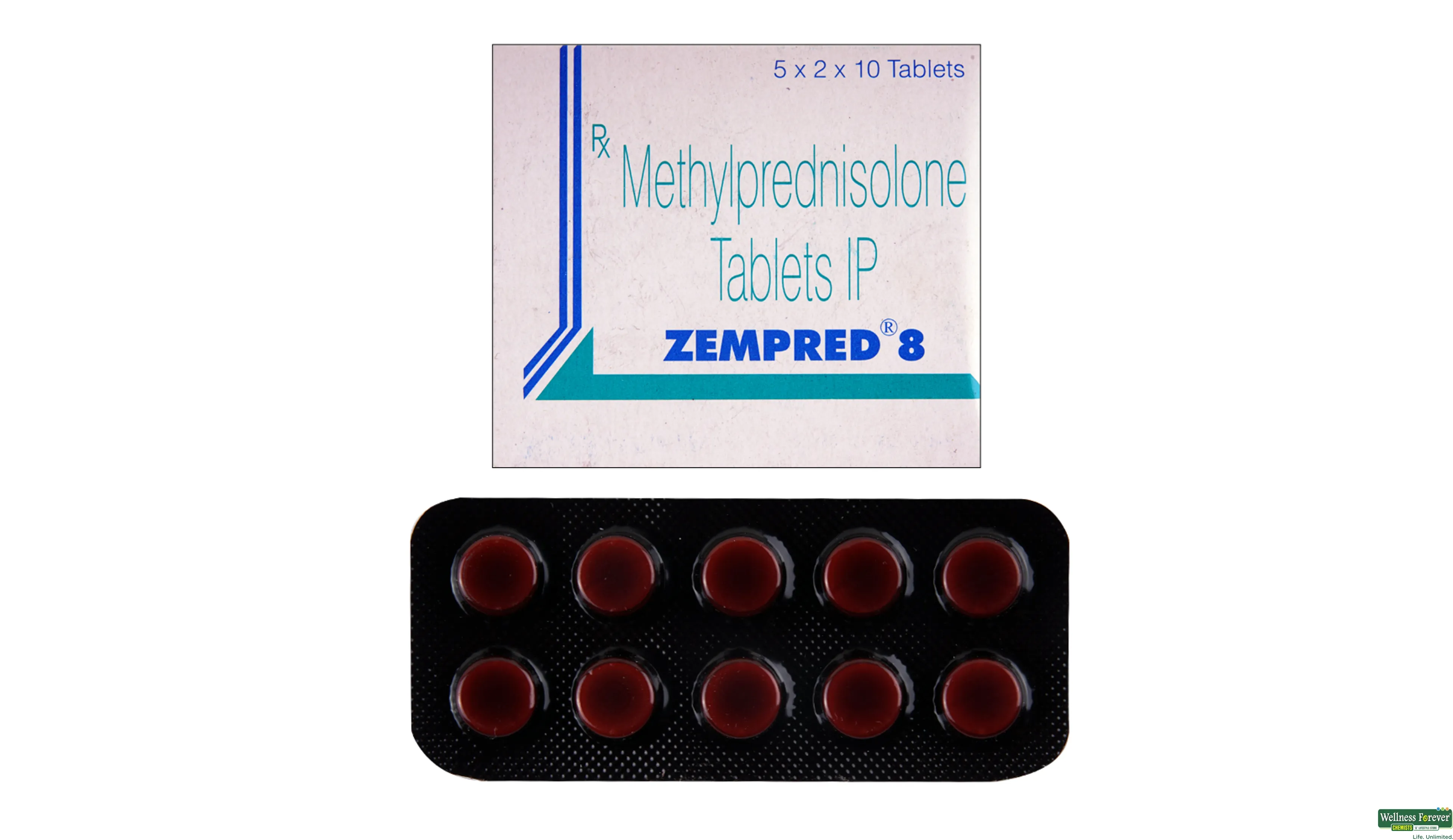 ZEMPRED 8MG 10TAB- 1, 10TAB, 