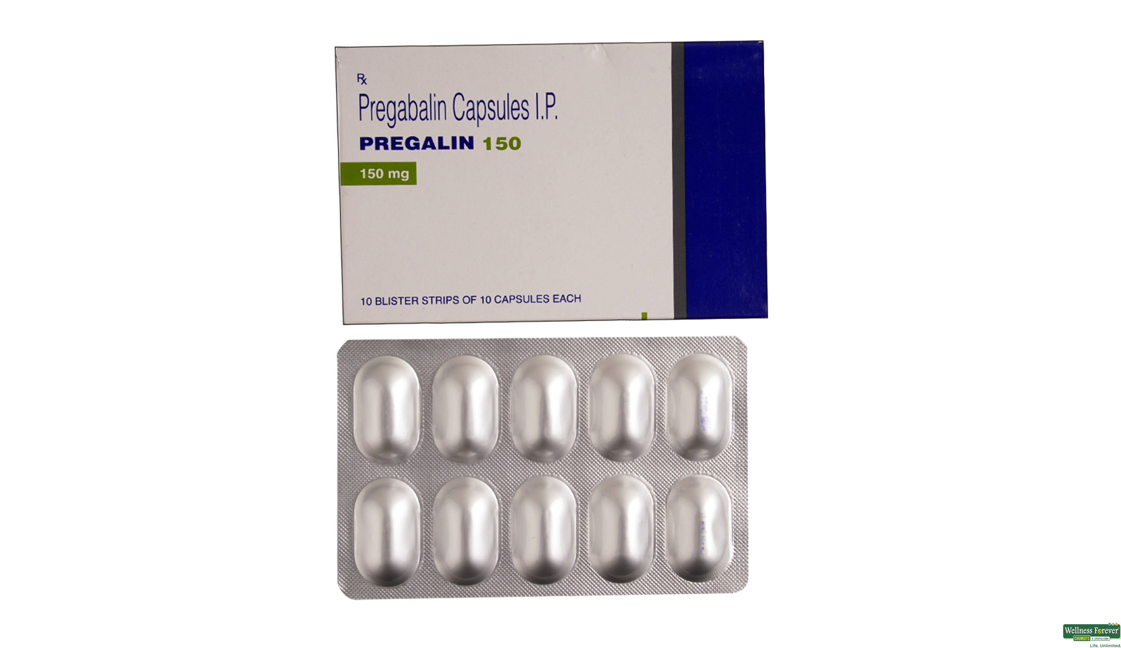 PREGALIN 150MG 10CAP- 1, 10CAP, 