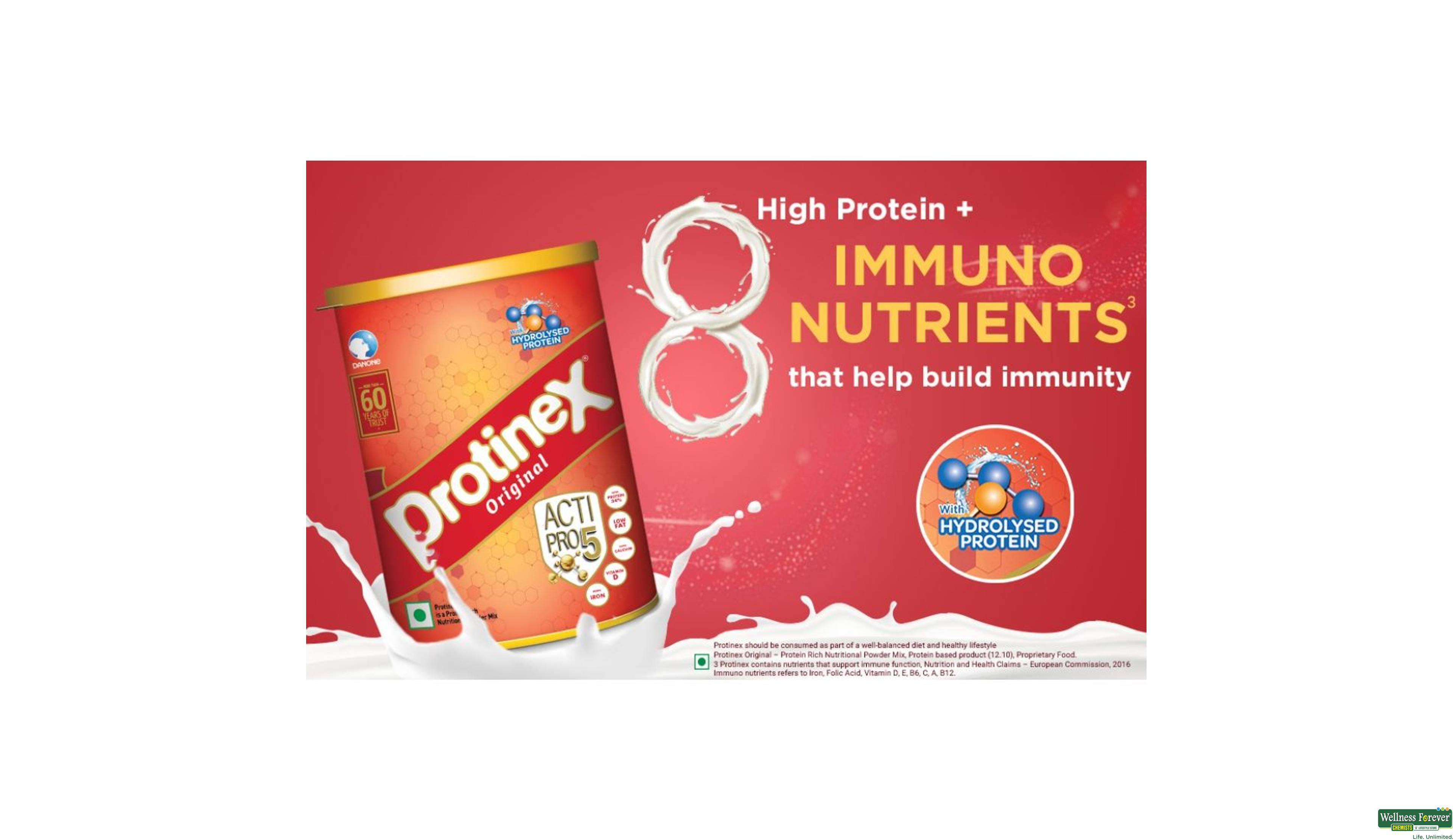 PROTINEX PWDR ORIGINAL TIN 400GM- 2, 400GM, null