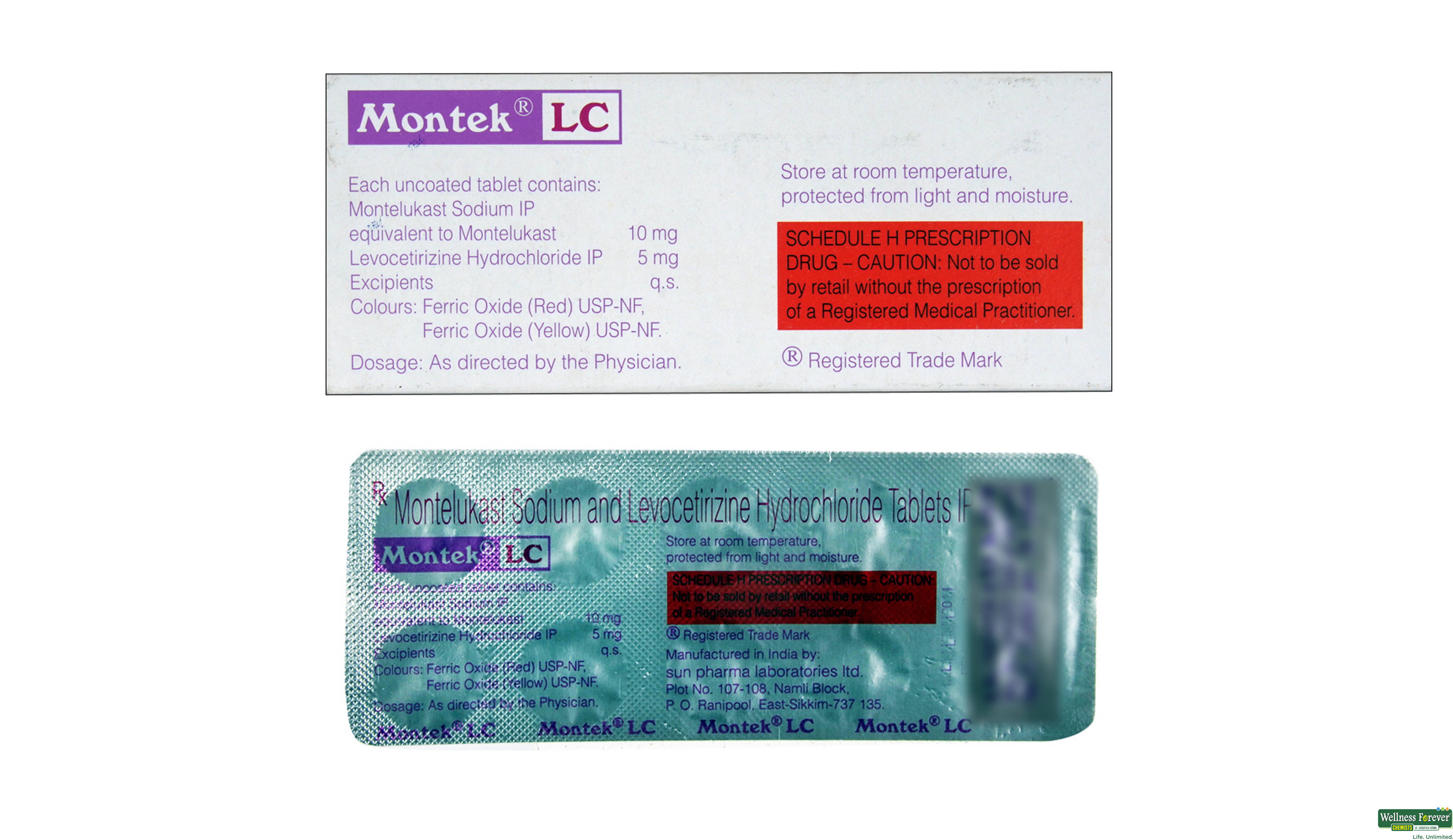 MONTEK-LC 10TAB ##- 2, 10TAB, •Comprehensive Allergy Relief: Tackles a broad range of allergy symptoms.

•Extended Relief: Helps manage symptoms for an extended period.

•Fast Acting: Starts working quickly after you take it.