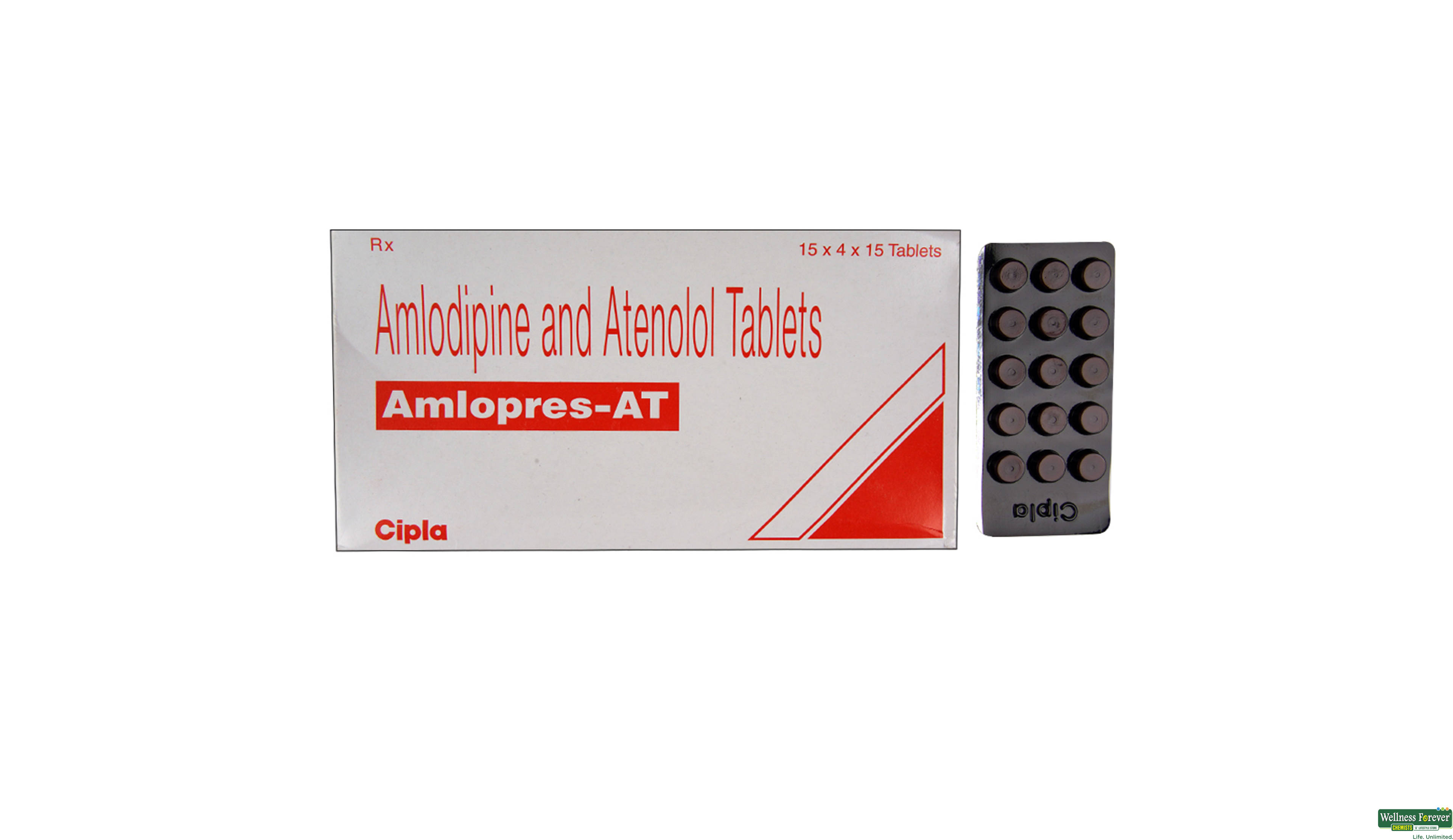 AMLOPRES-AT 50MG 15TAB- 1, 15TAB, 