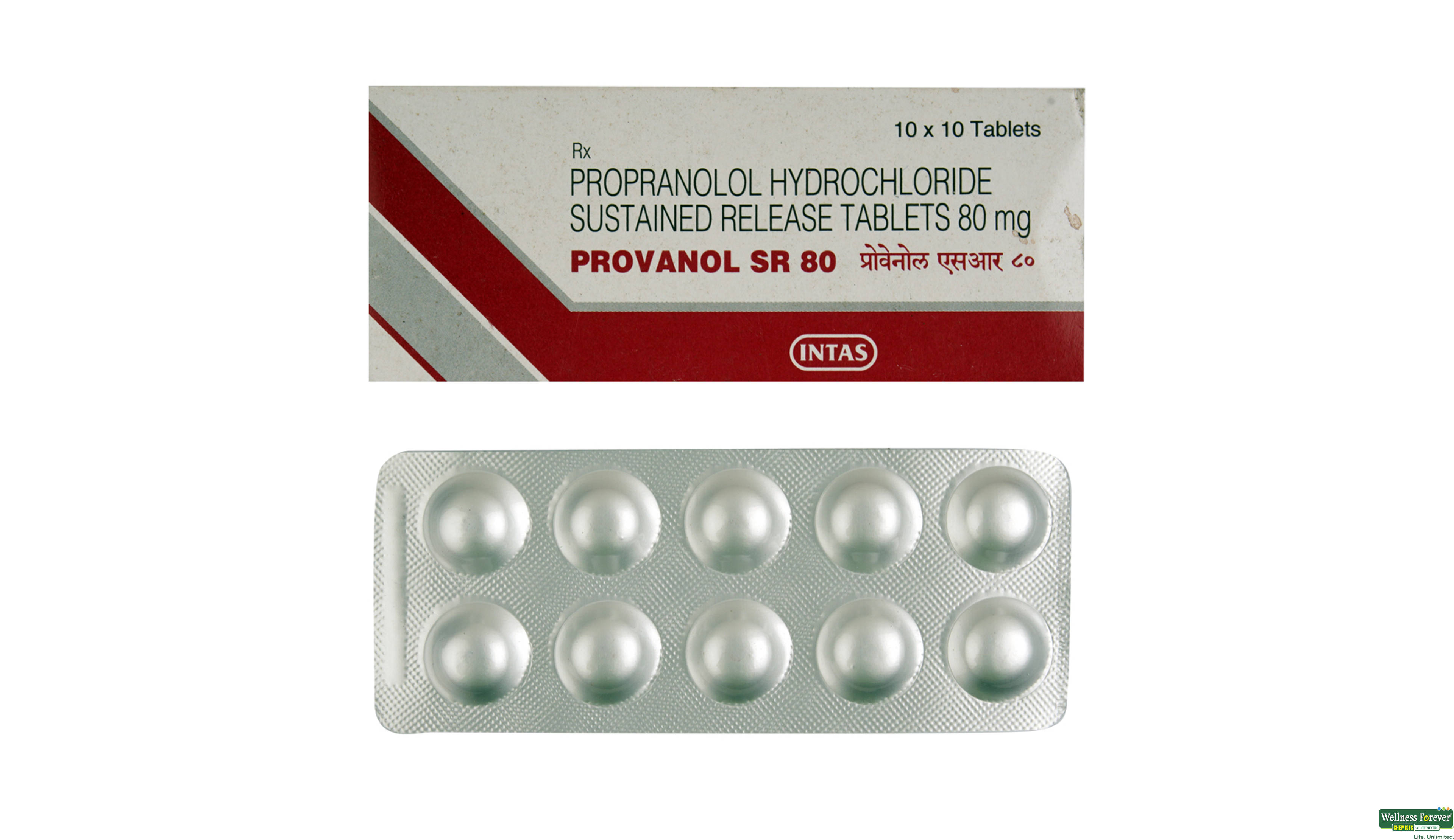 PROVANOL-SR 80MG 10TAB- 1, 10TAB, null