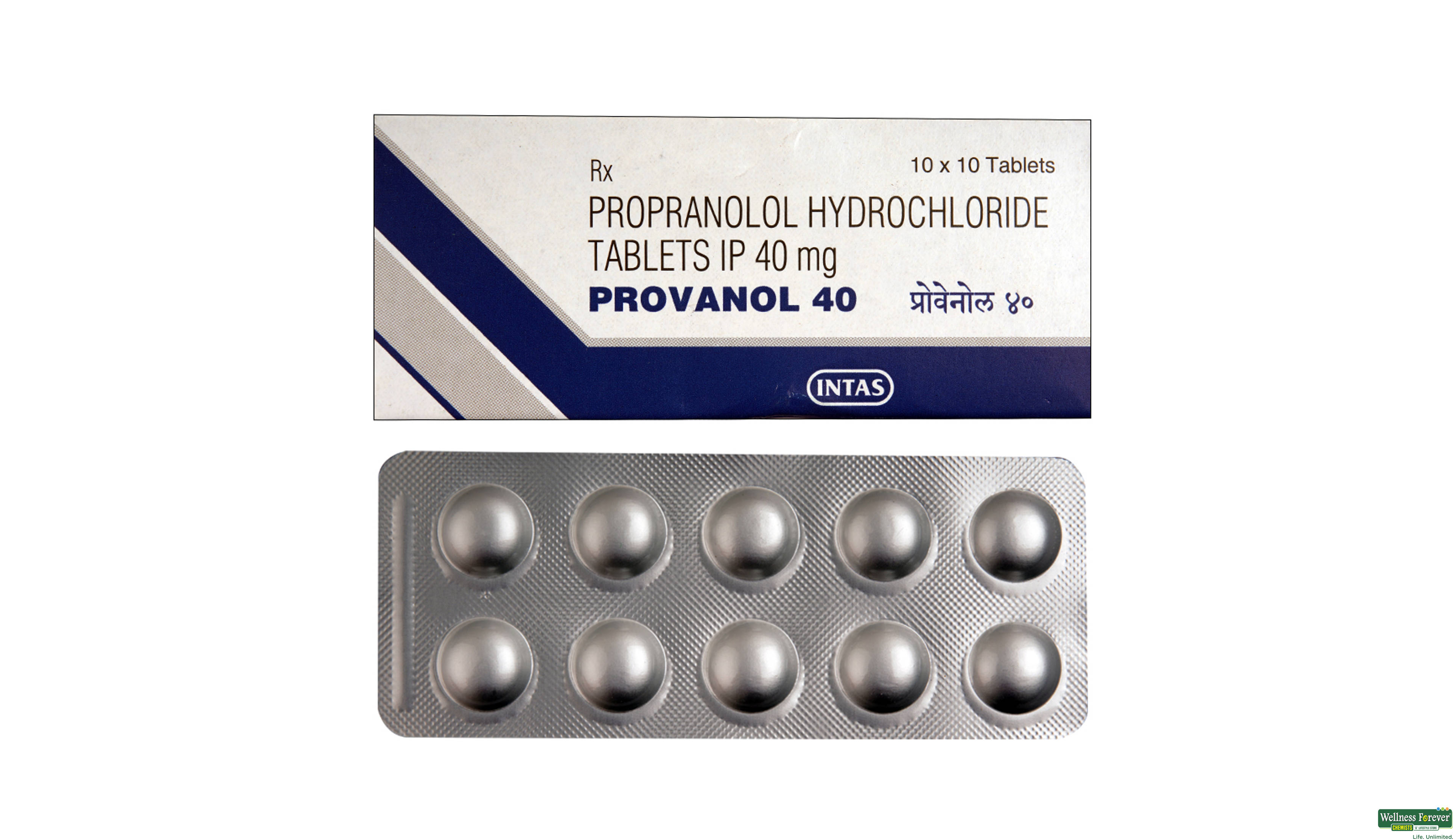 PROVANOL 40MG 10TAB- 1, 10TAB, null