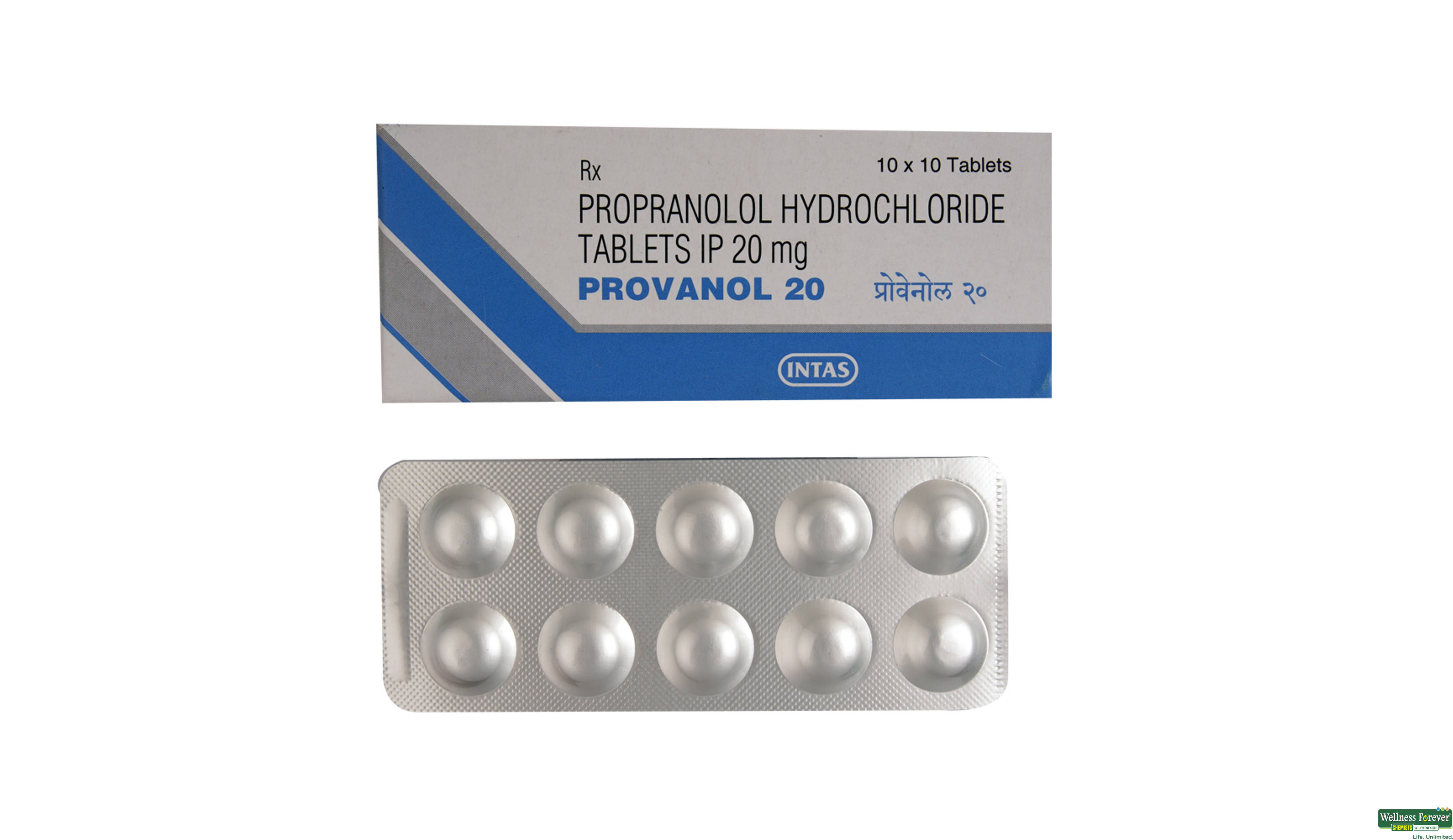 PROVANOL 20MG 10TAB- 1, 10TAB, null