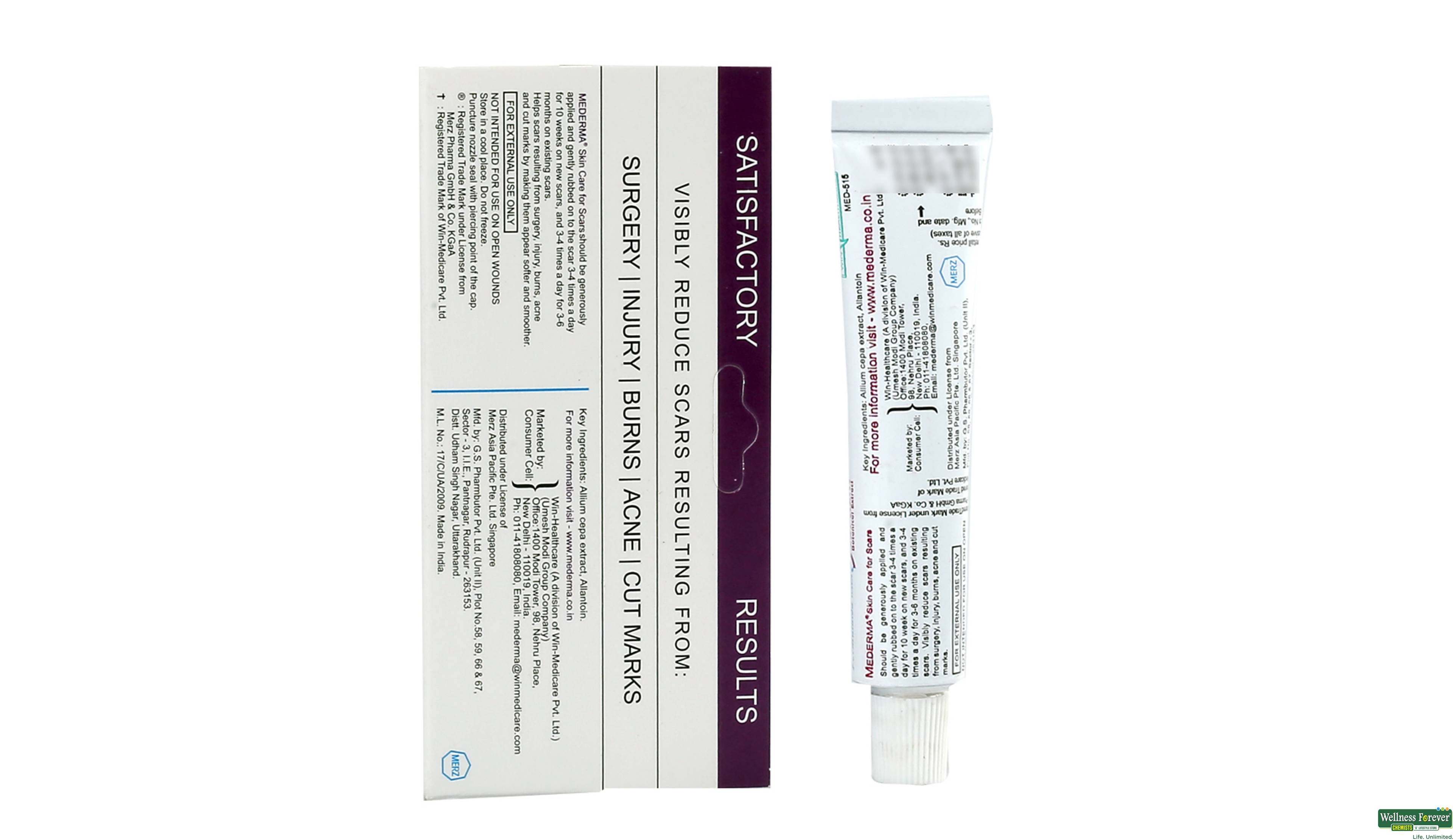 MEDERMA CREAM 10GM- 2, 10GM, 