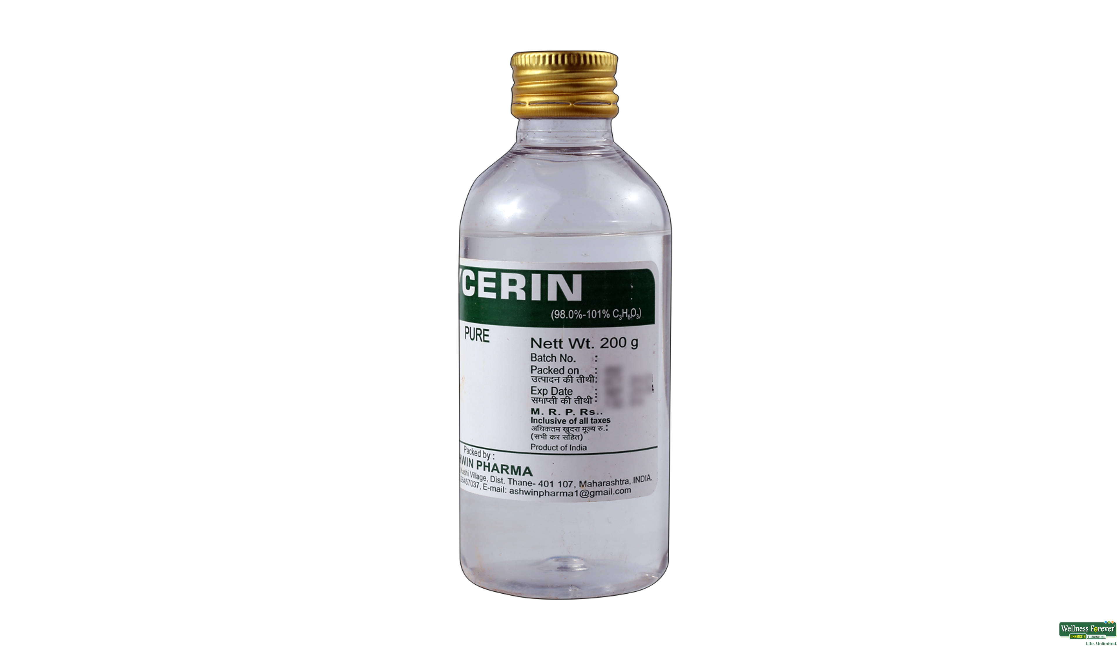 GLYCERIN ASHWIN 200ML- 2, 200ML, 