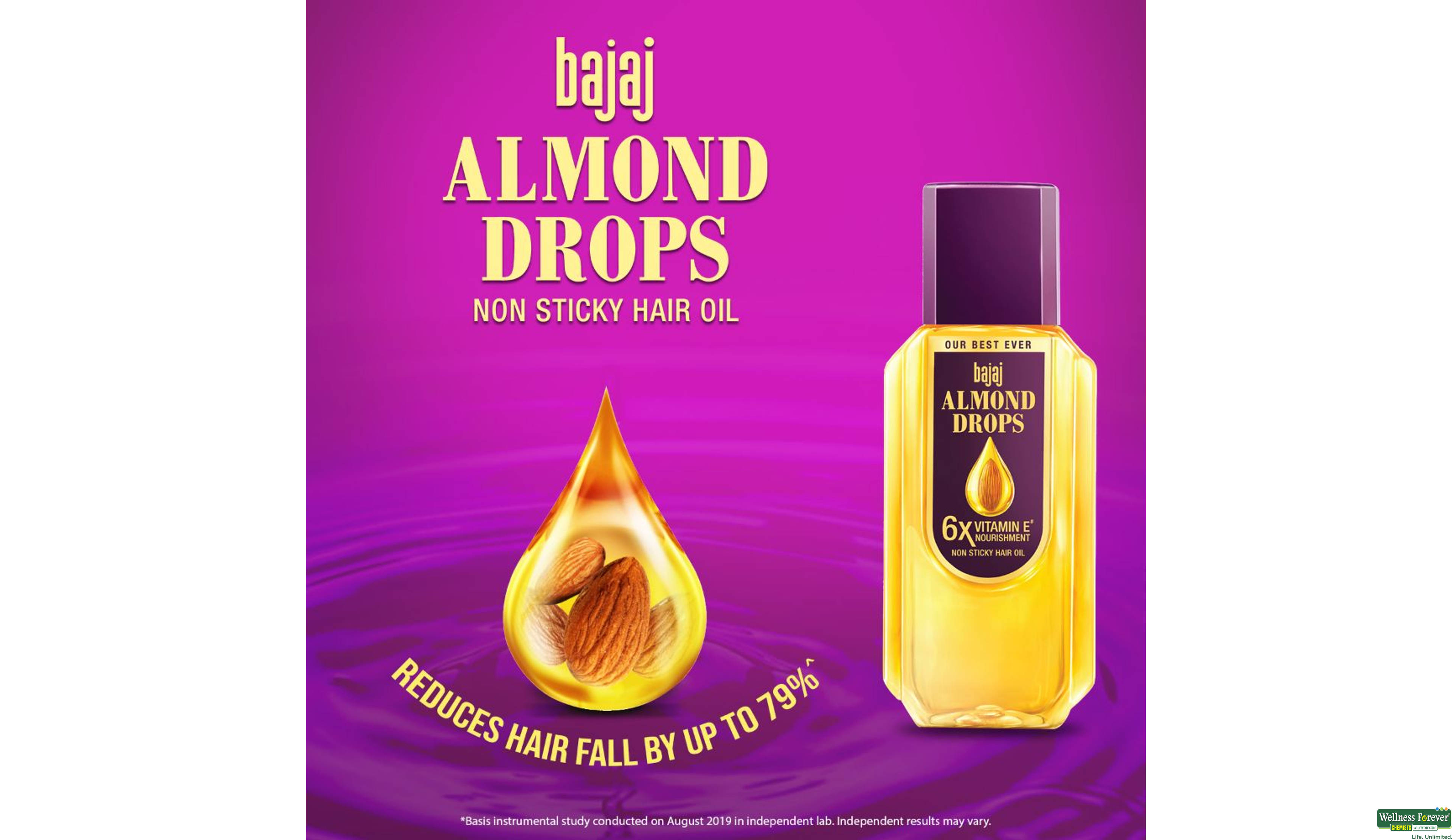 BAJAJ HR/OIL ALMOND DROPS 285ML- 7, 285ML, 