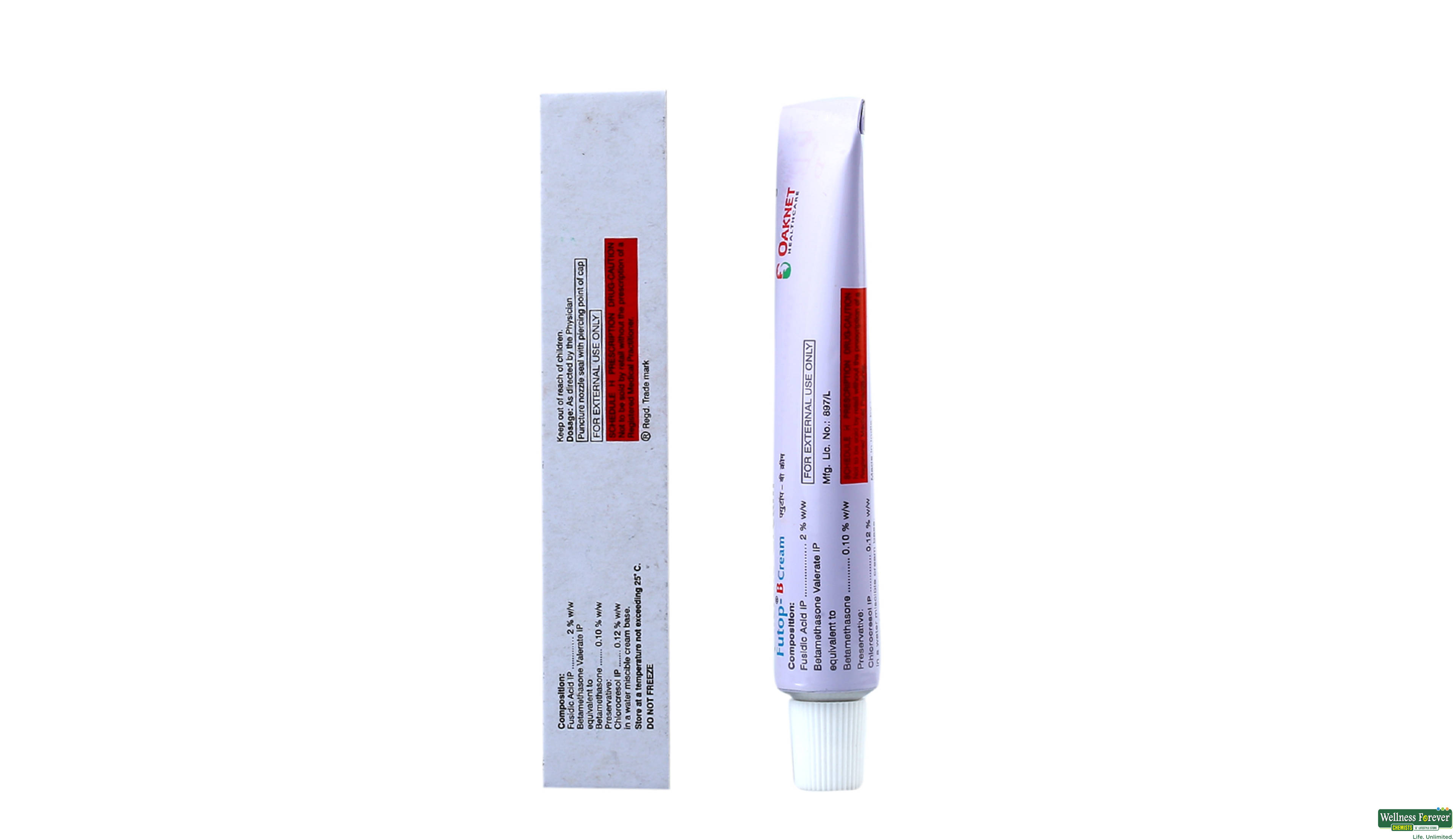 FUTOP-B CREAM 10GM- 2, 10GM, 