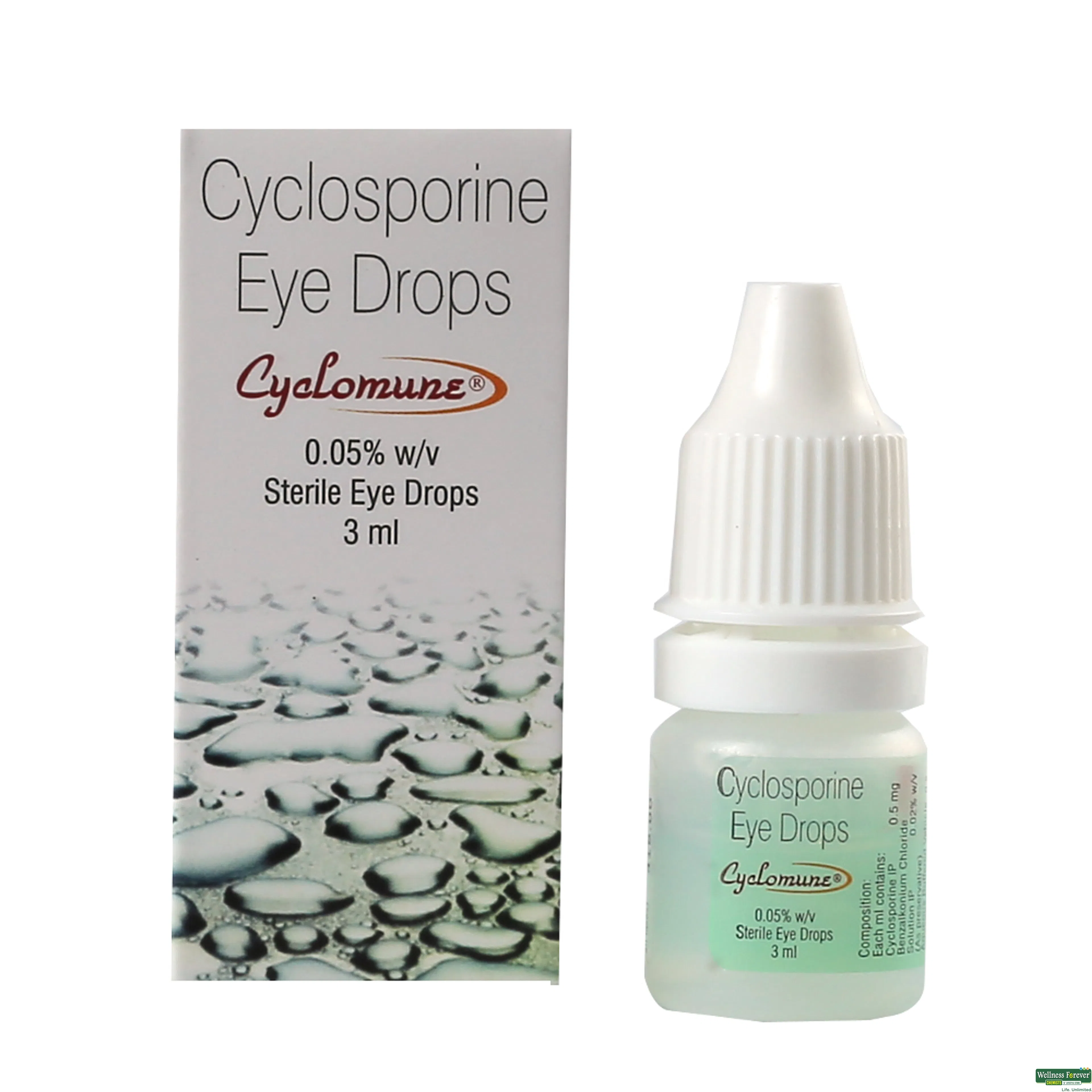 CYCLOMUNE 0.05% E/DROP 3ML-image