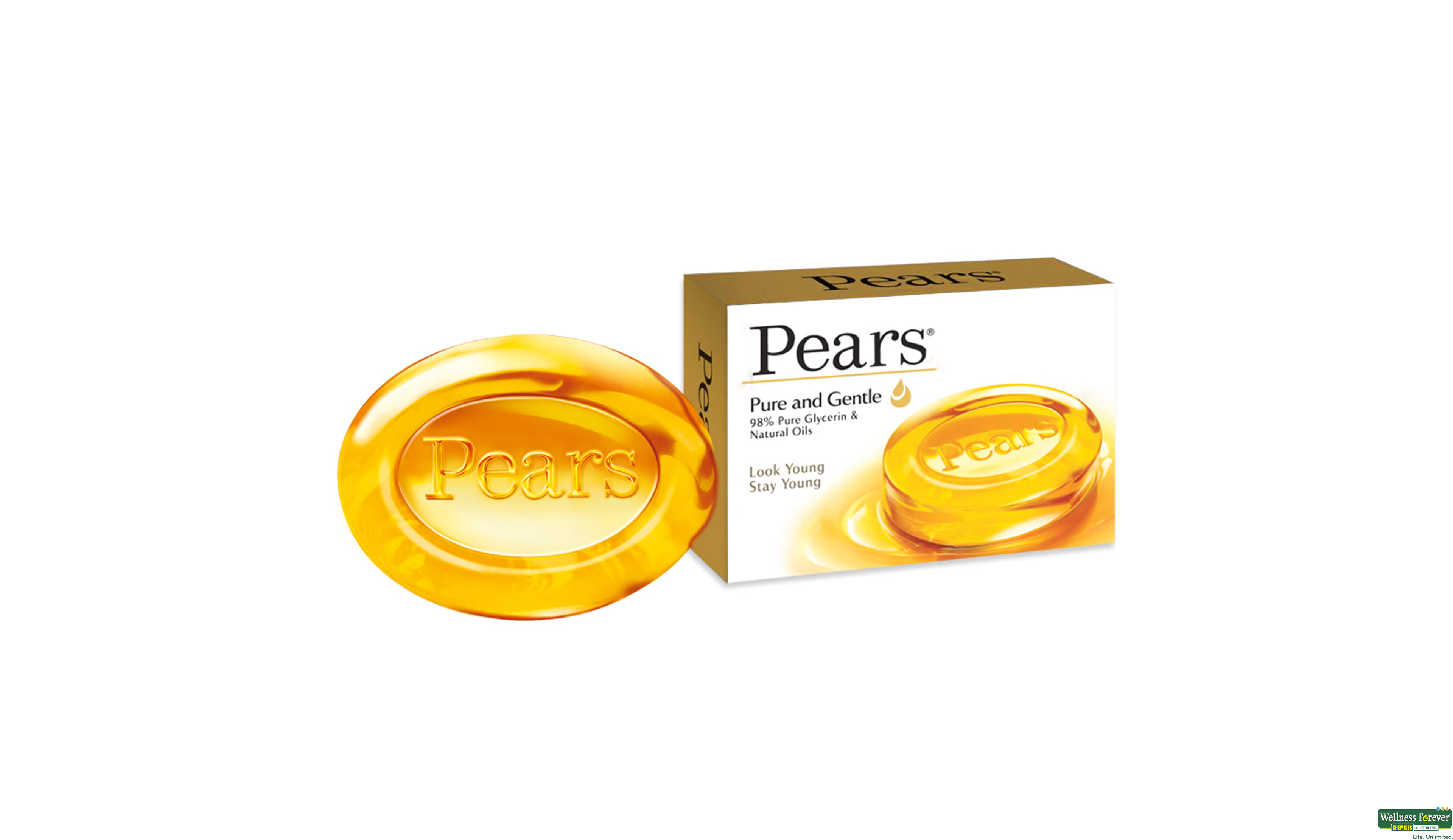 PEARS SOAP PURE GENTLE 125GM- 4, 125GM, 