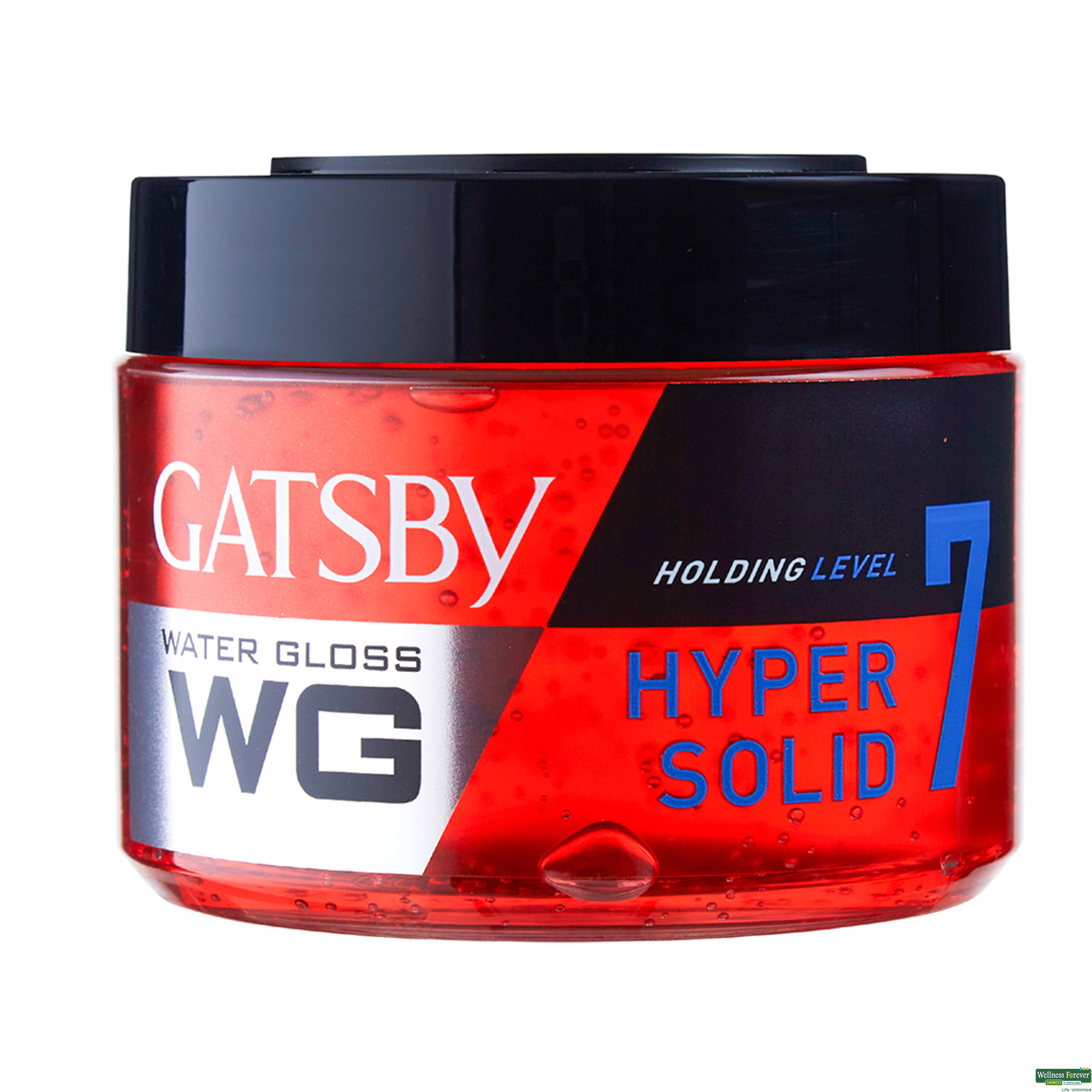 Gatsby Water Gloss Hyper Solid Hair Gel, 300 g-image