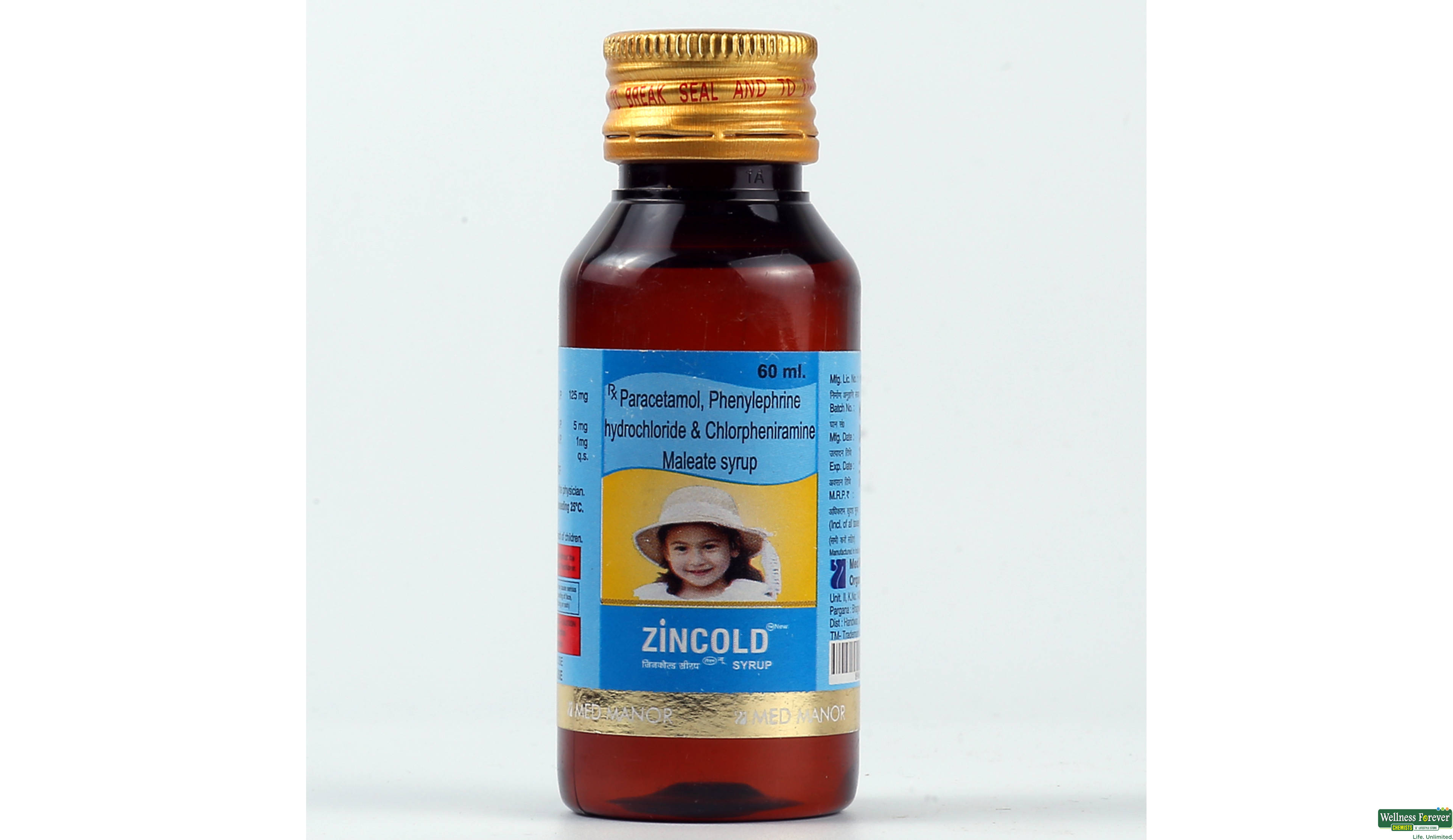 ZINCOLD SYP 60ML- 1, 60ML, null