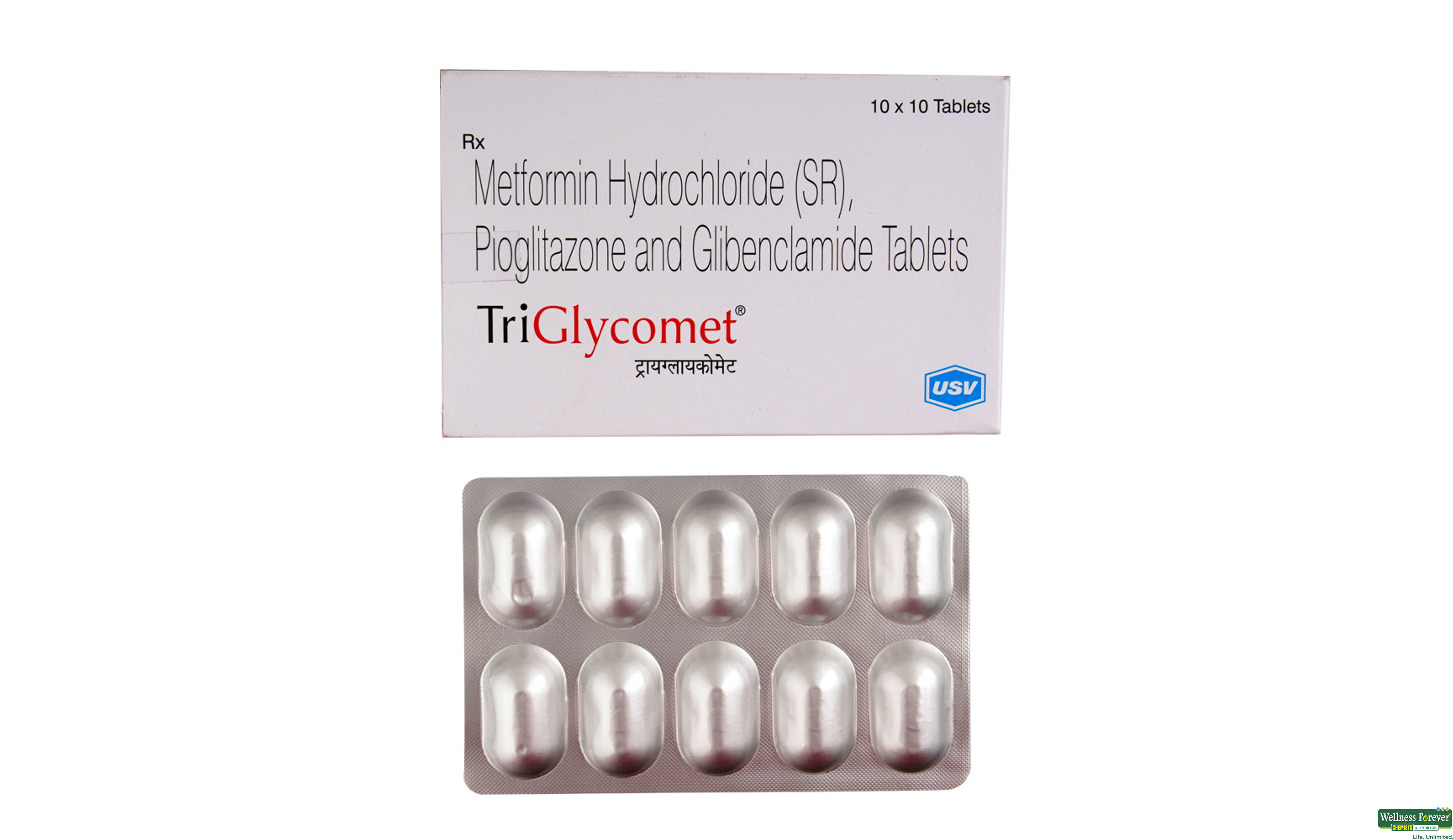 TRIGLYCOMET 10TAB- 1, 10TAB, 