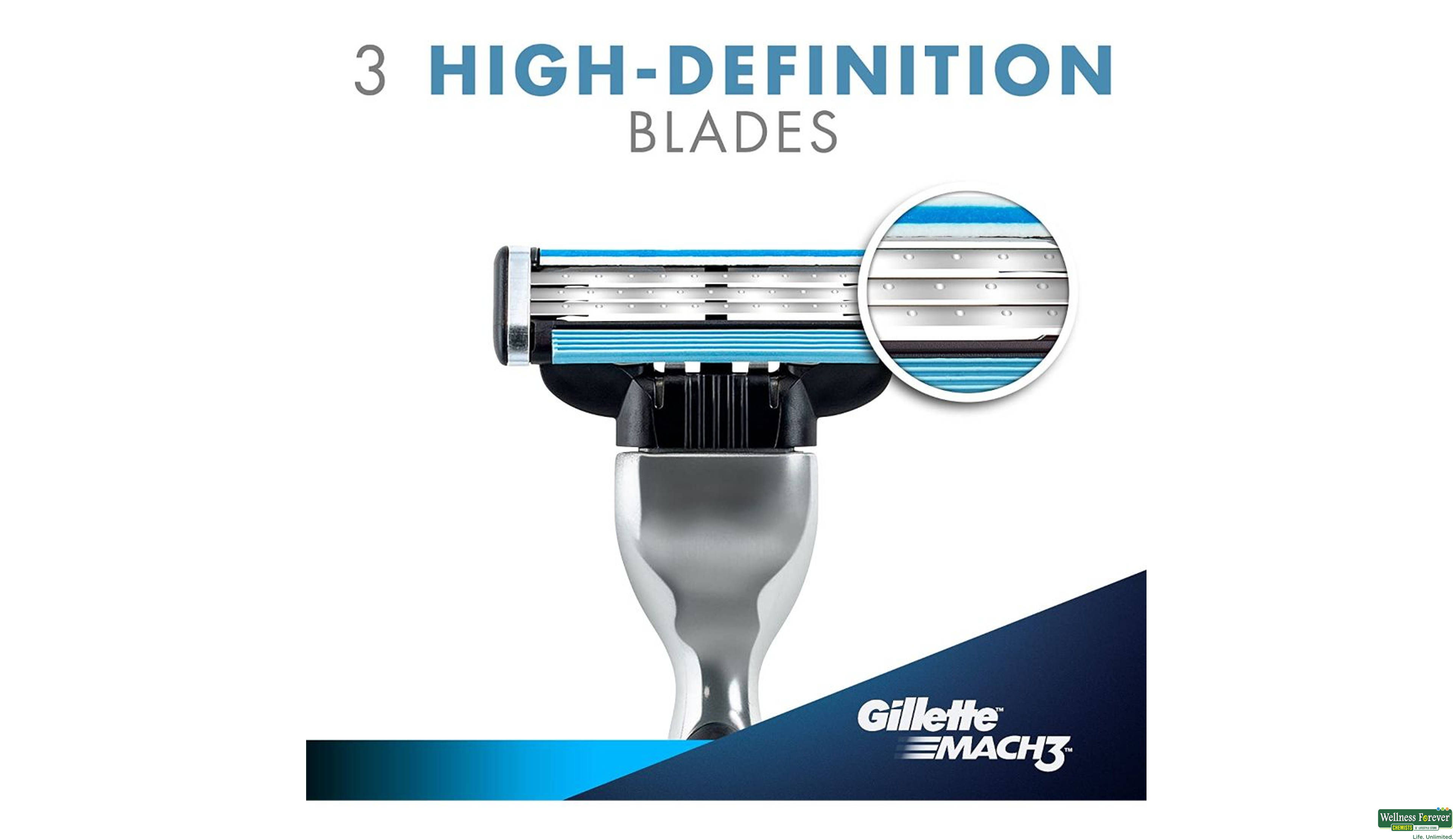 GILL SH/RAZOR MACH3 1PC- 4, 1PC, 