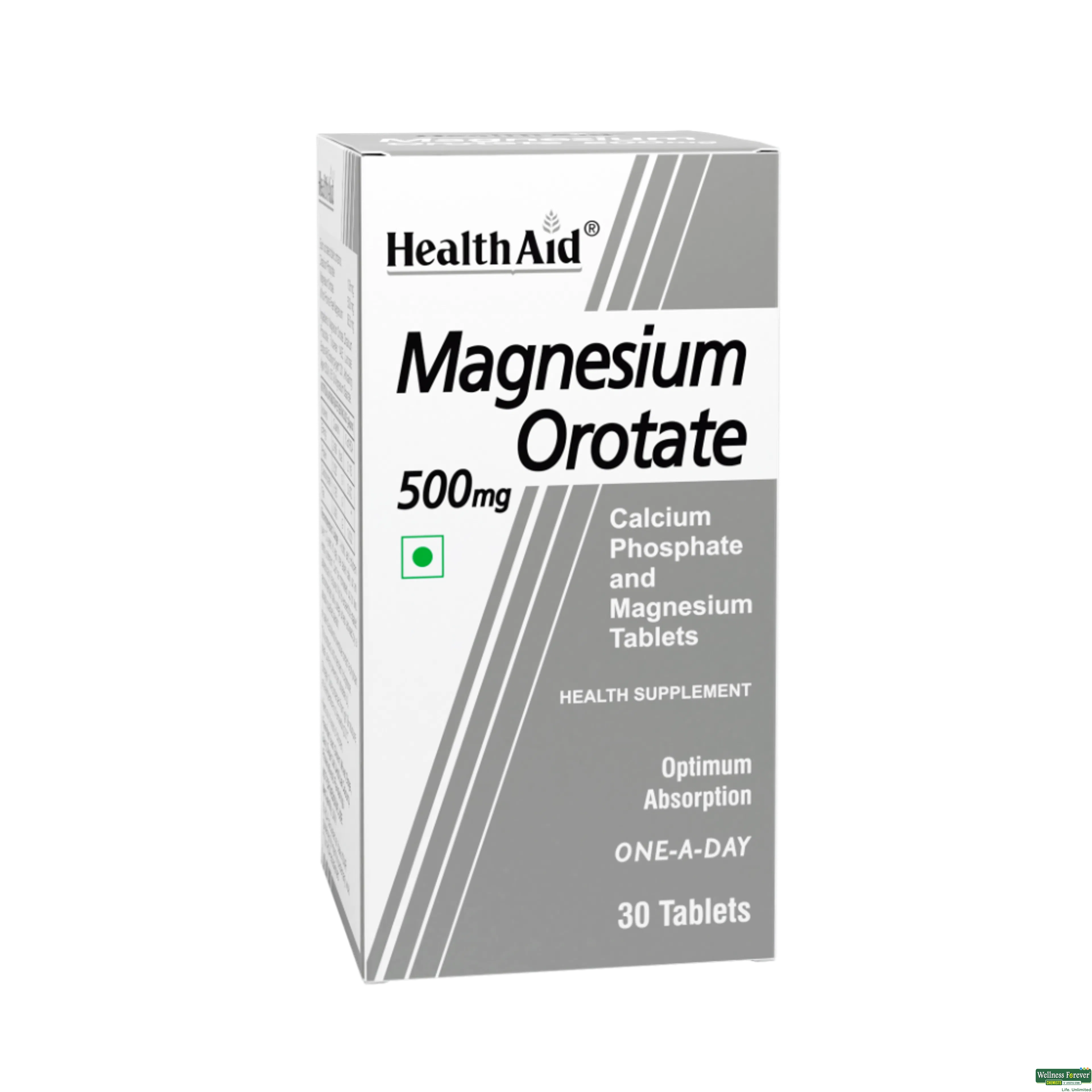 HEALTH AID MAGNESIUM OROTATE 30TAB-image