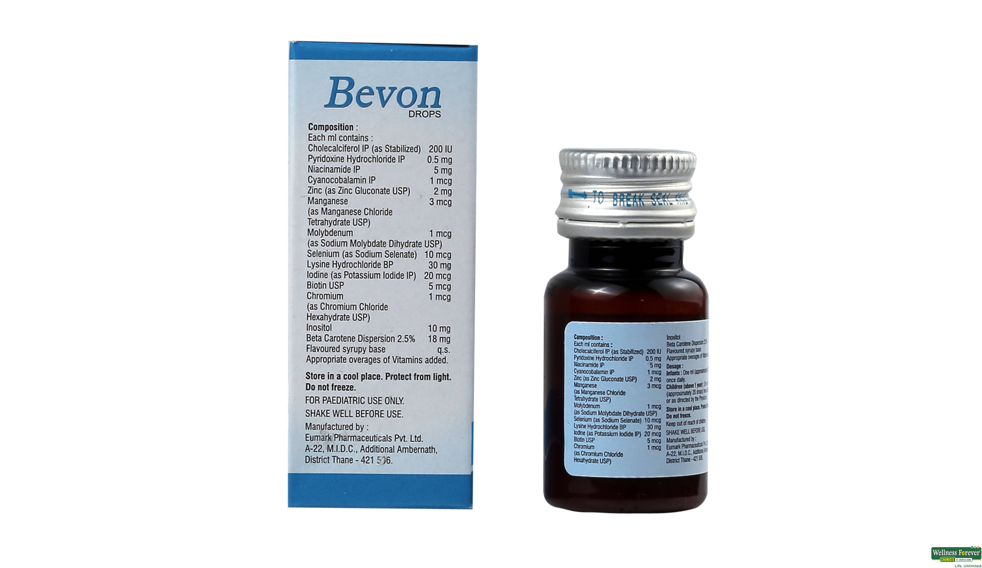 BEVON ORAL DROP 15ML- 2, 15ML, null