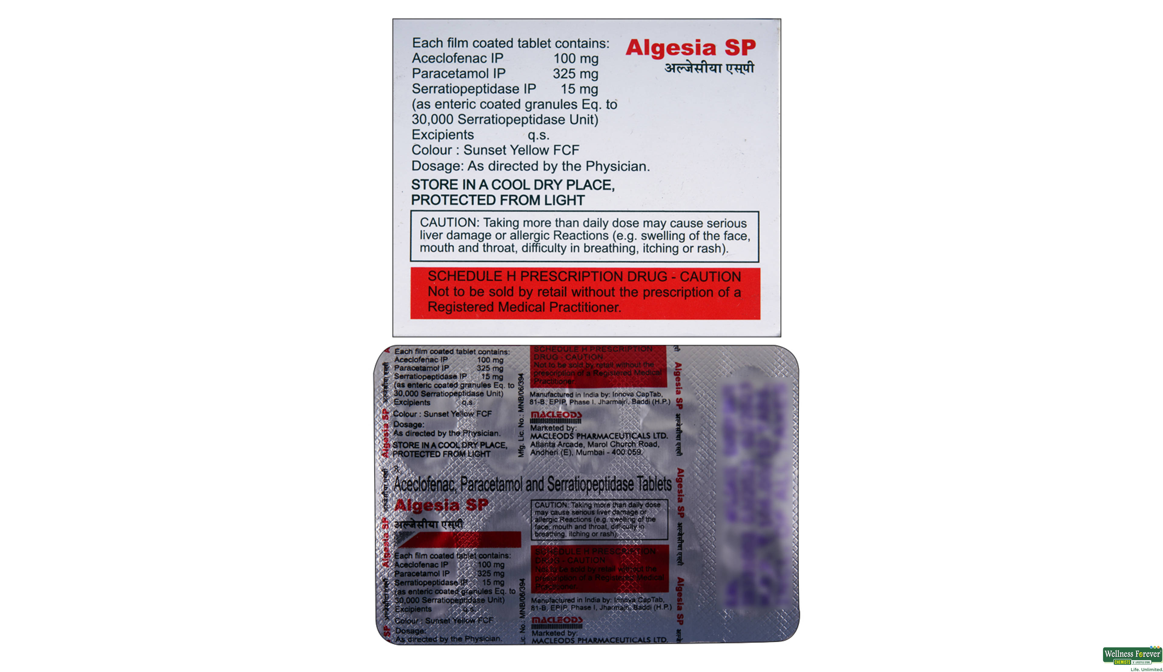ALGESIA-SP 10TAB- 2, 10TAB, null