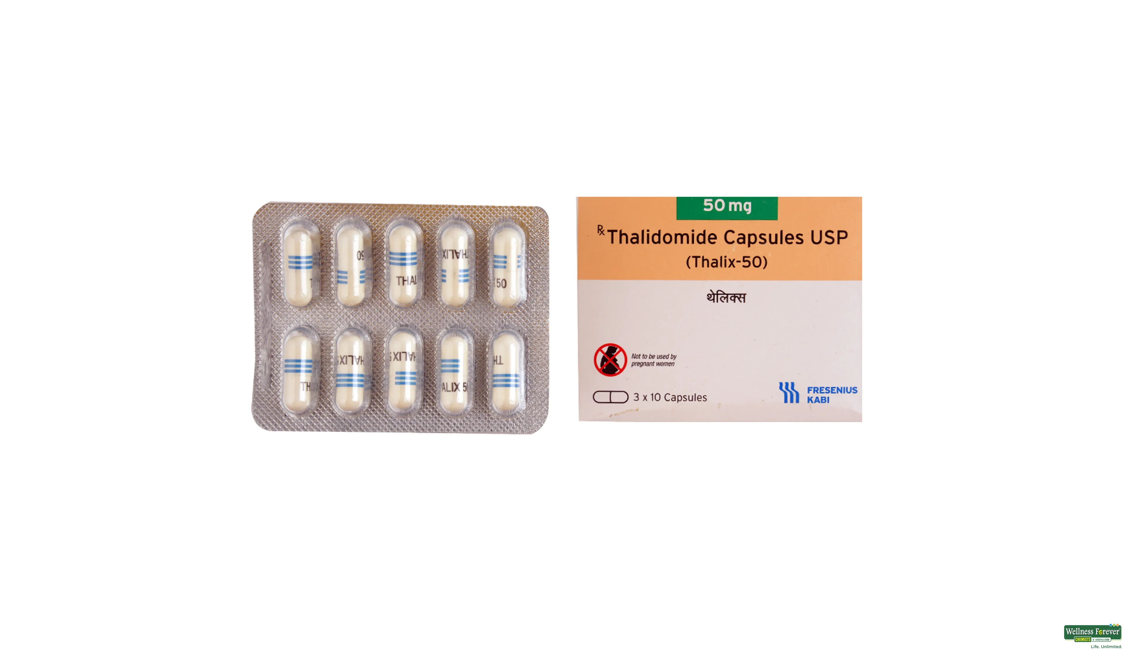 THALIX 50MG 10CAP- 1, 10CAP, 