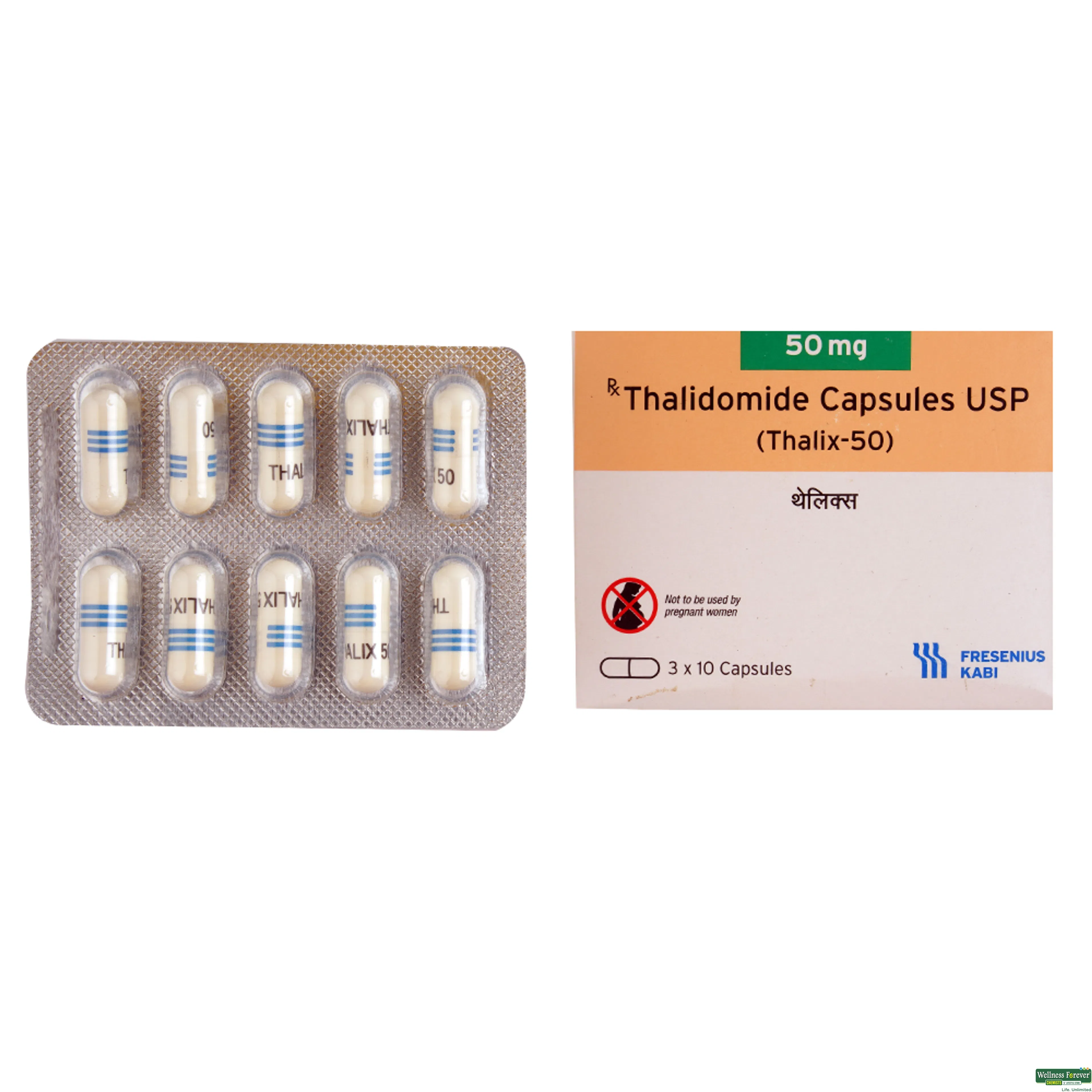 THALIX 50MG 10CAP-image