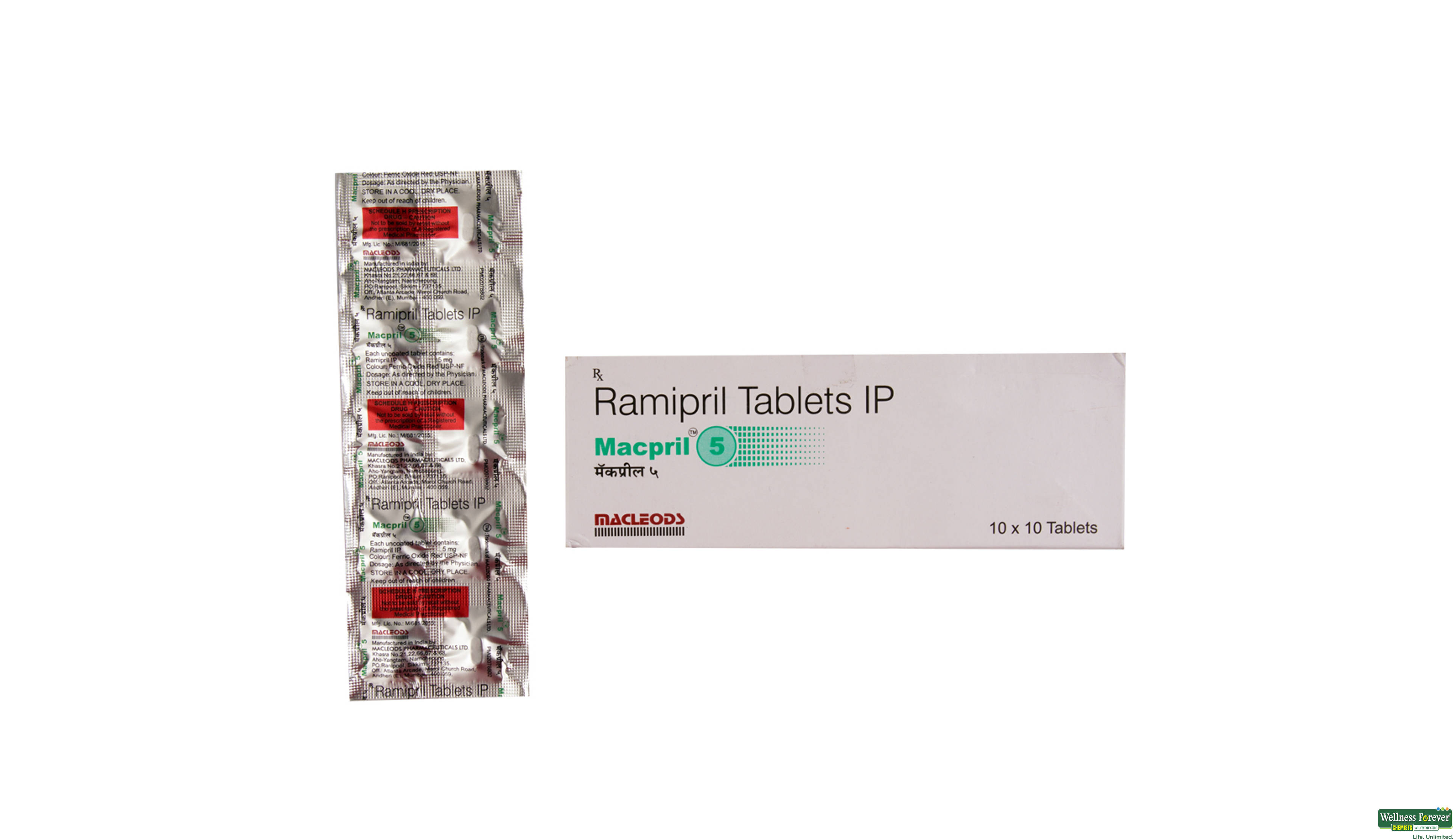 MACPRIL 5MG 10TAB- 1, 10TAB, 