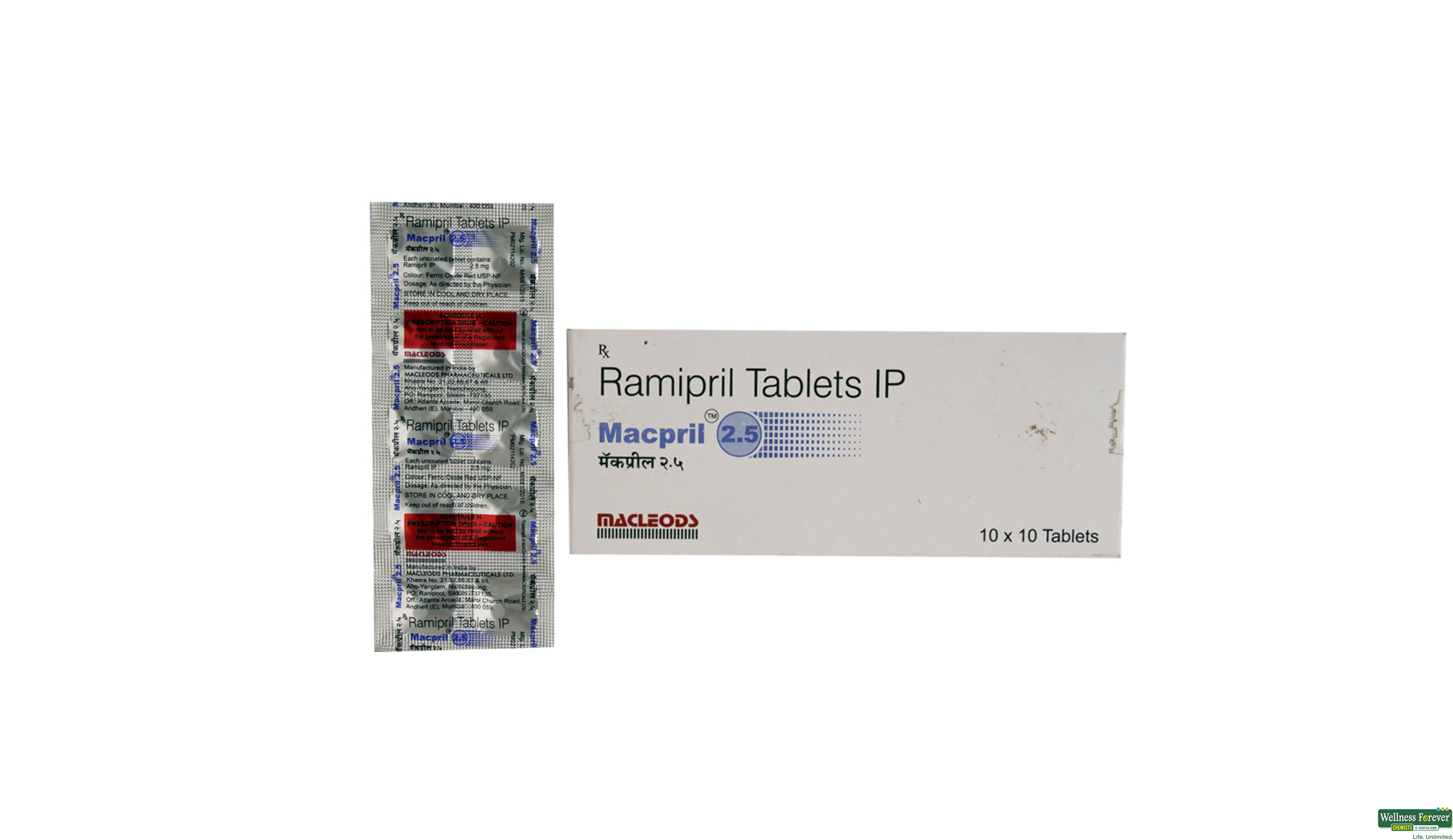 MACPRIL 2.5MG 10TAB- 1, 10TAB, 