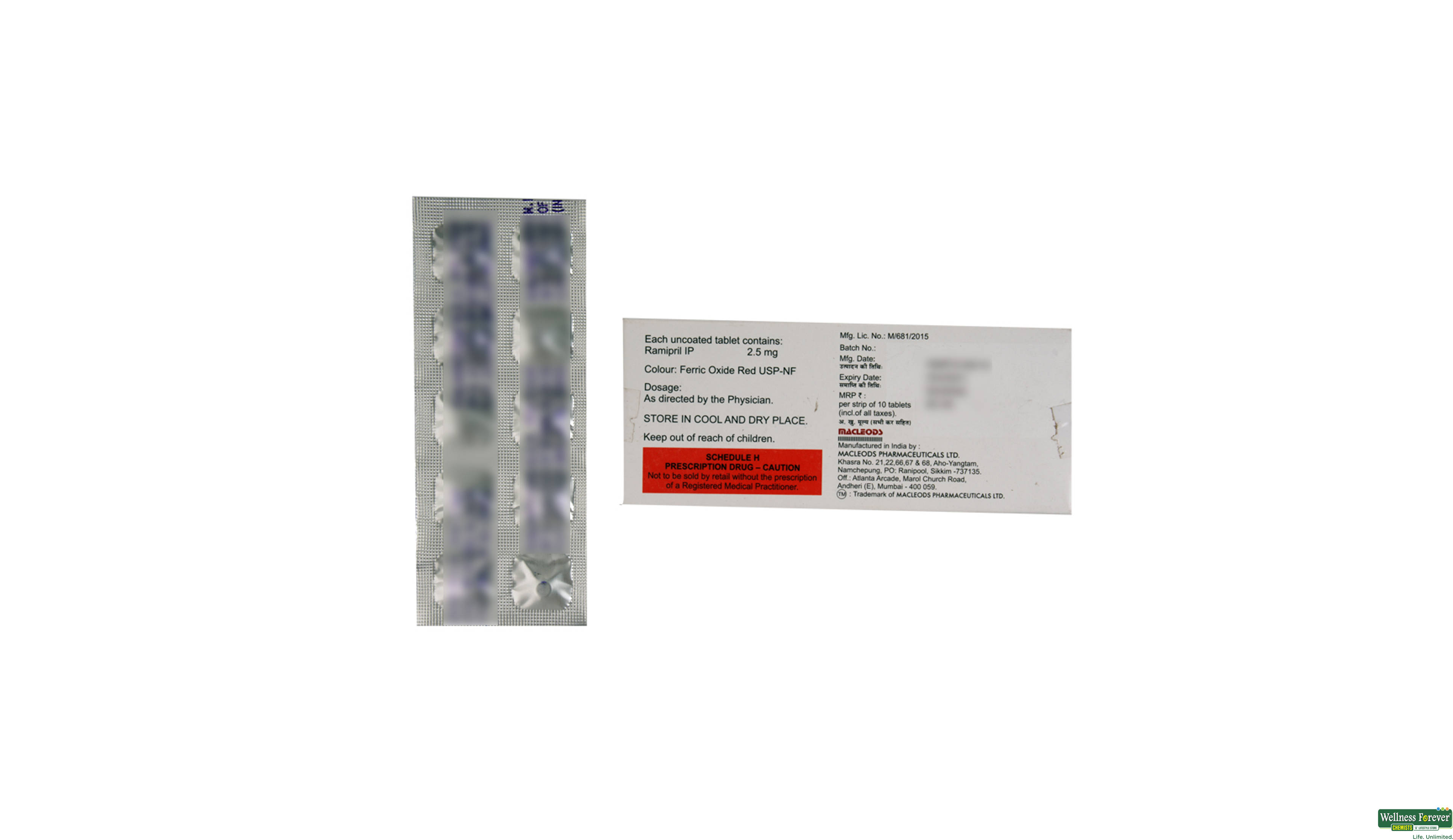 MACPRIL 2.5MG 10TAB- 2, 10TAB, 