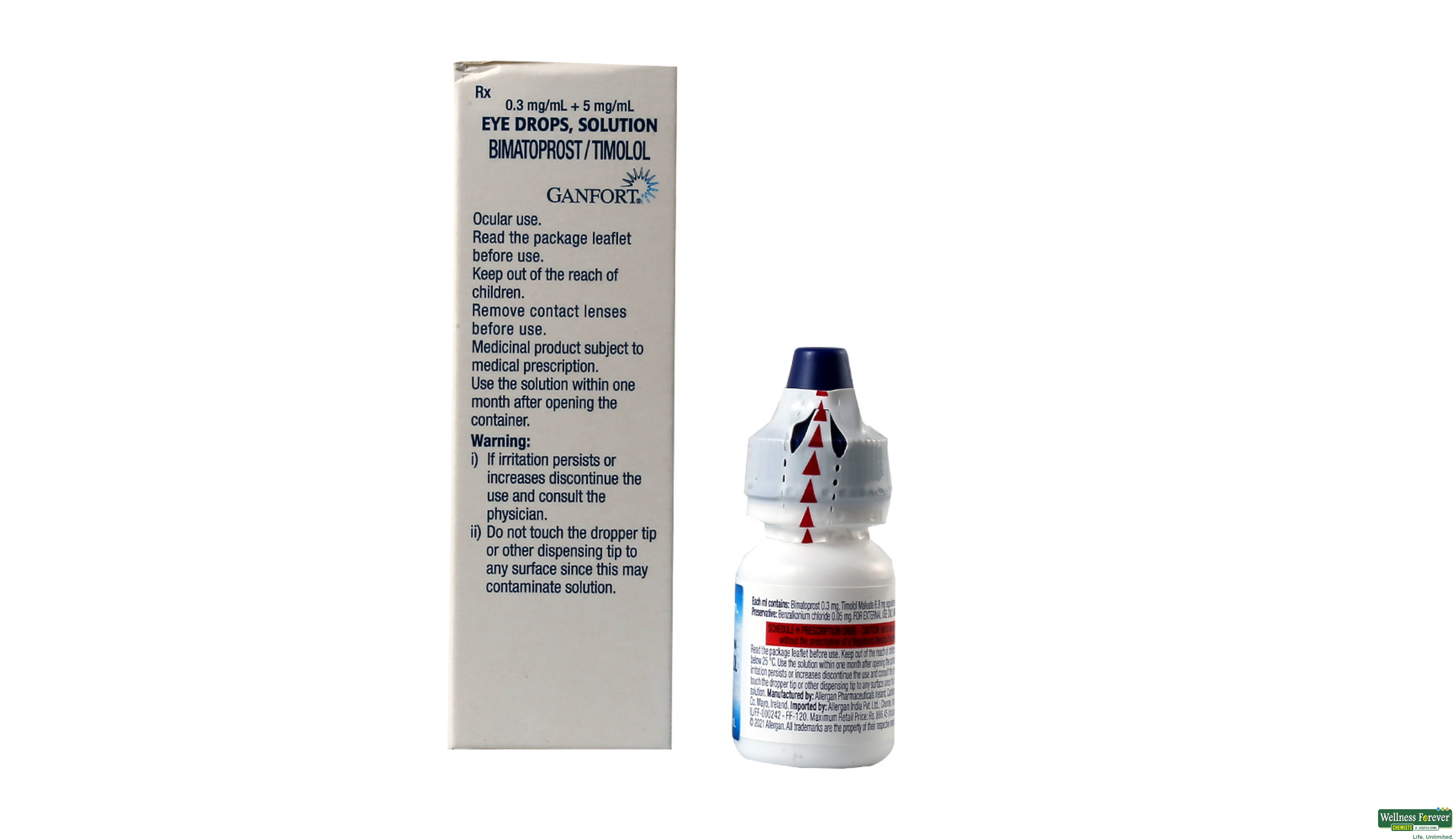 GANFORT E/DROP 3ML- 2, 3ML, null