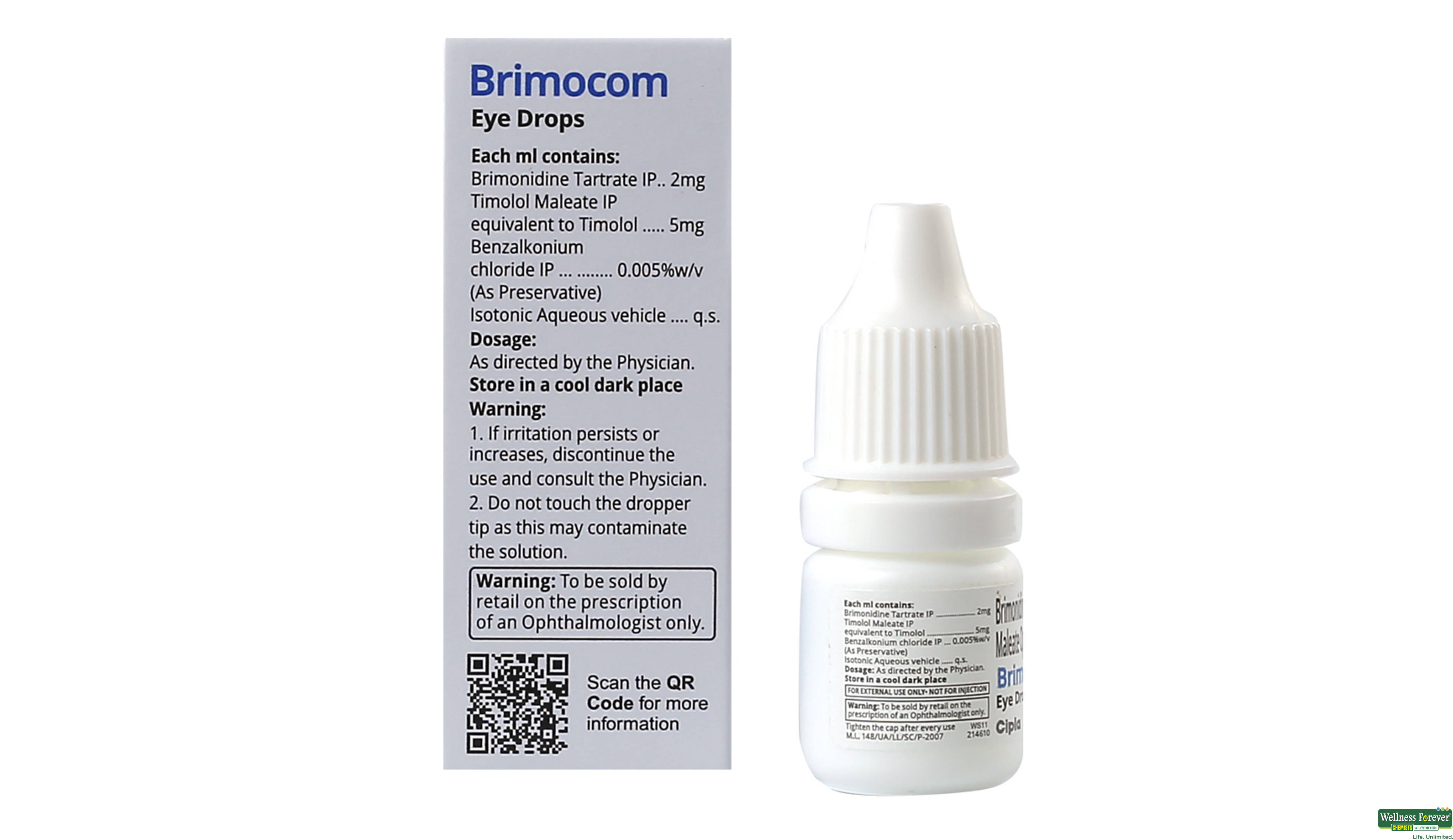 BRIMOCOM E/DROP 5ML- 2, 5ML, null