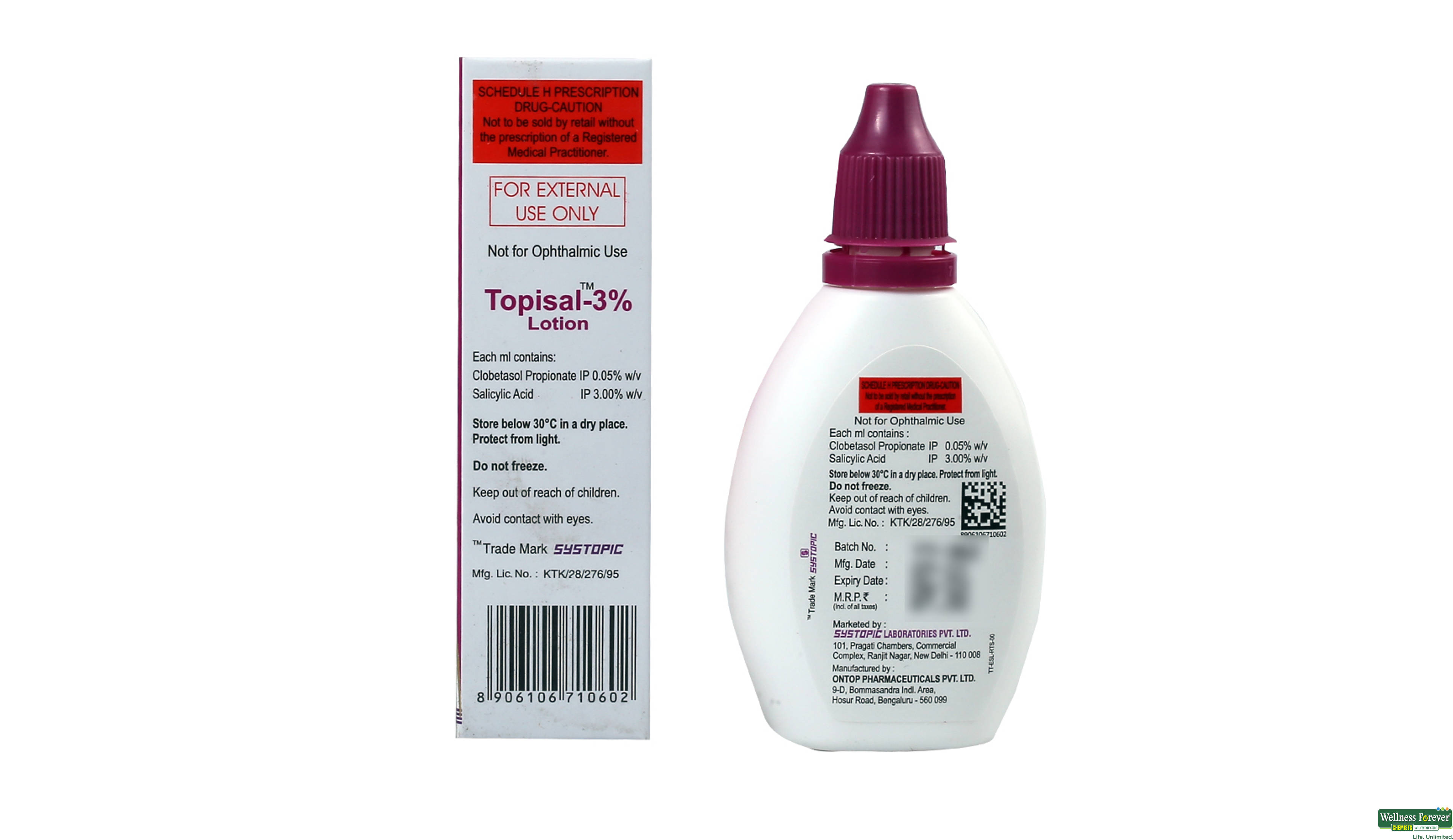 TOPISAL 3% LTN 30ML- 2, 30ML, null