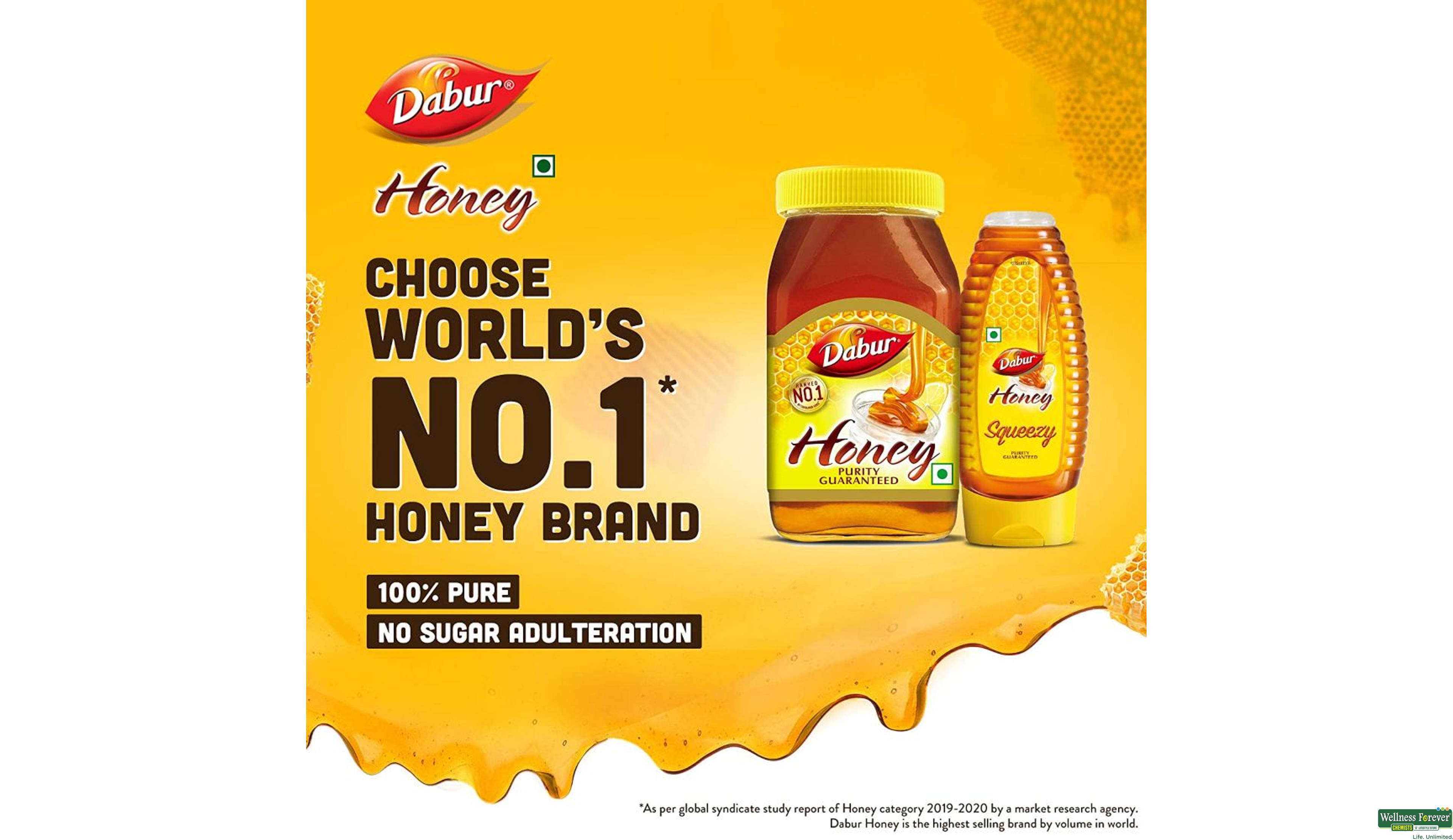 DABUR HONEY SQUEZEE 400GM B1G1- 6, 400GM, 