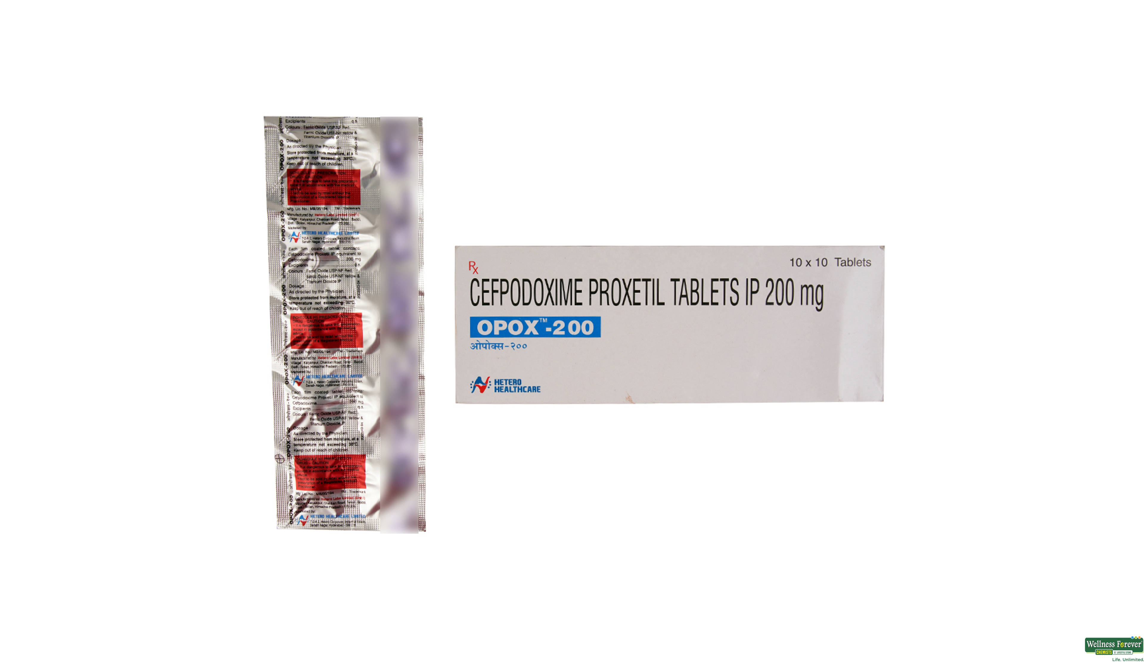 OPOX 200MG 10TAB- 1, 10TAB, 