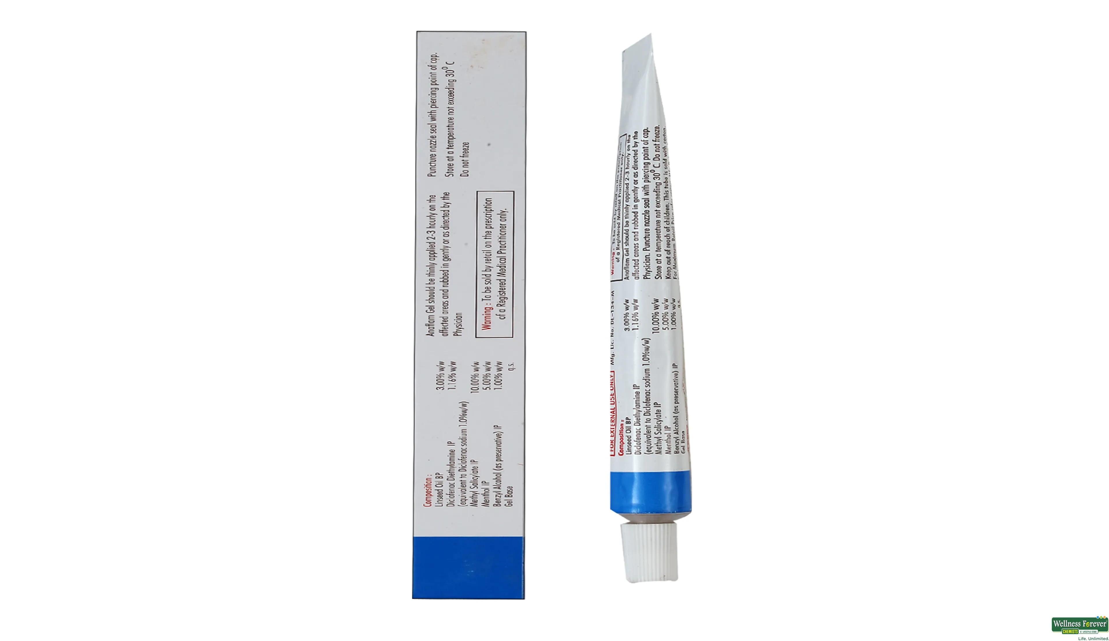 ANAFLAM GEL 20GM- 2, 20GM, null