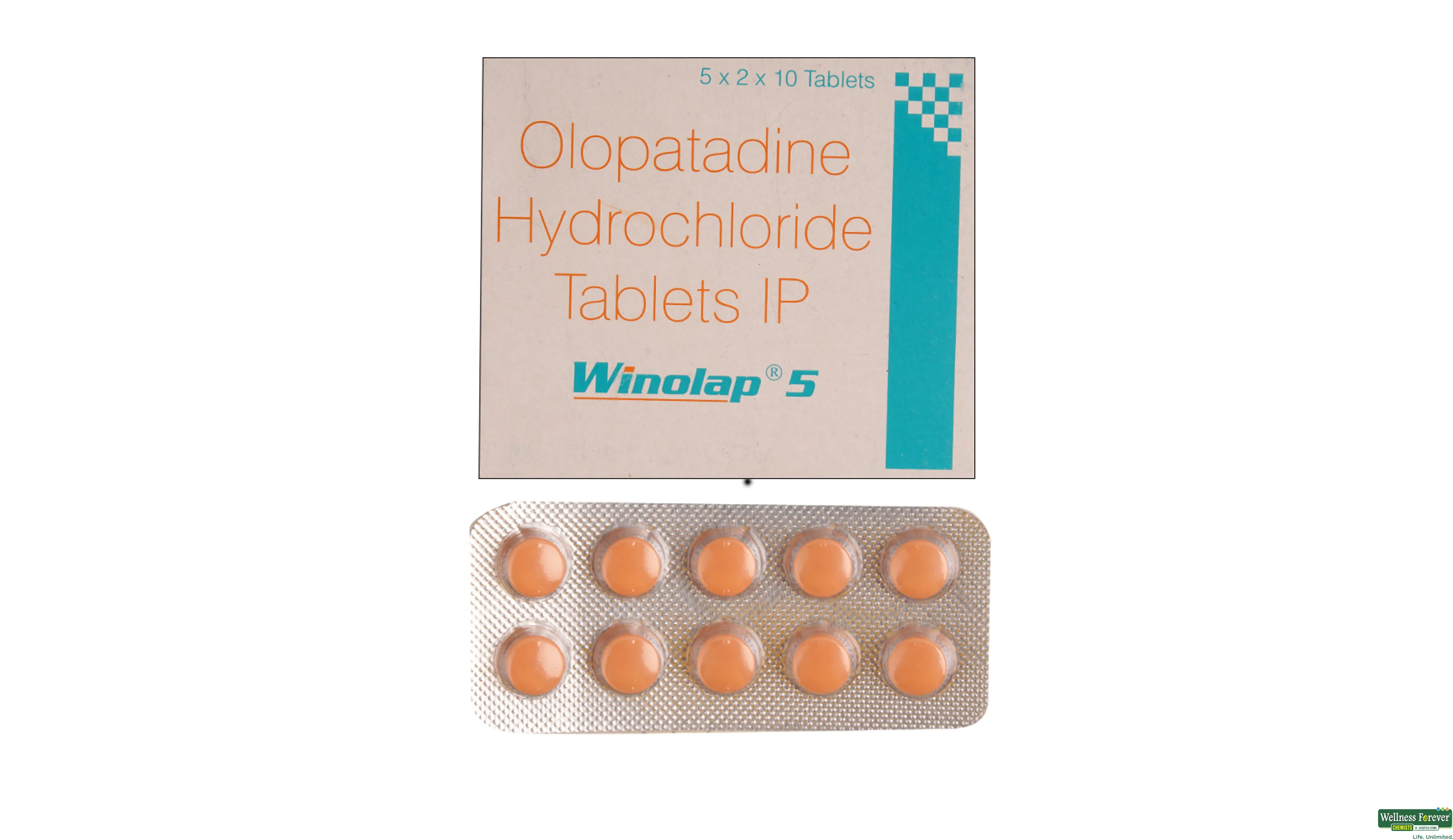 WINOLAP 5MG 10TAB- 1, 10TAB, 