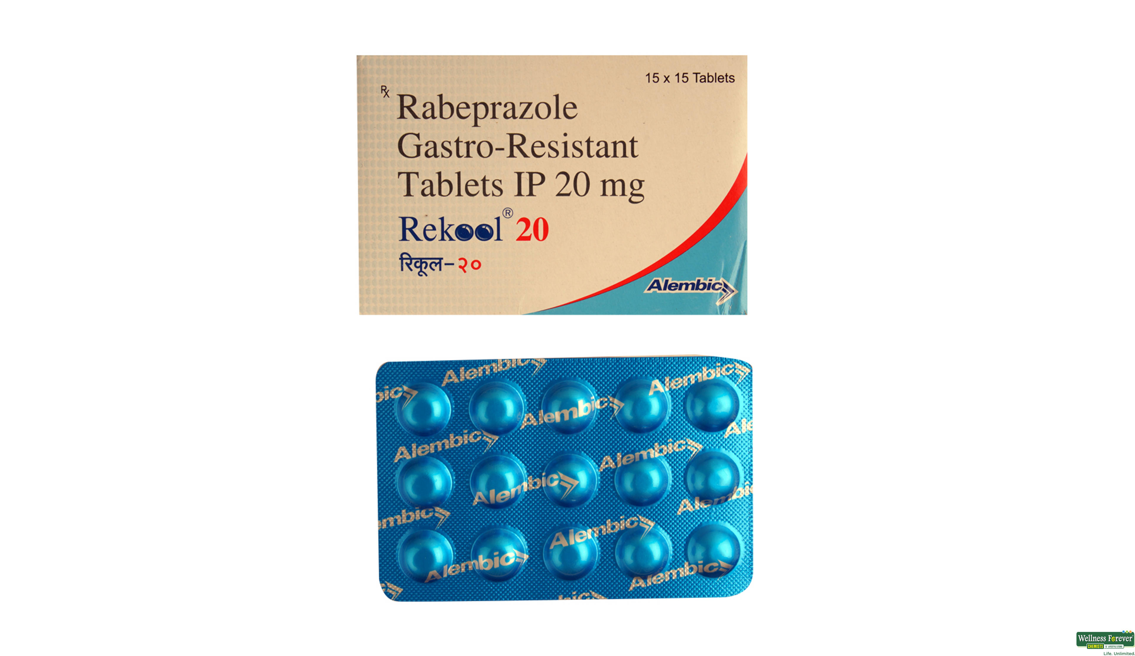 REKOOL 20MG 15TAB- 1, 15TAB, 