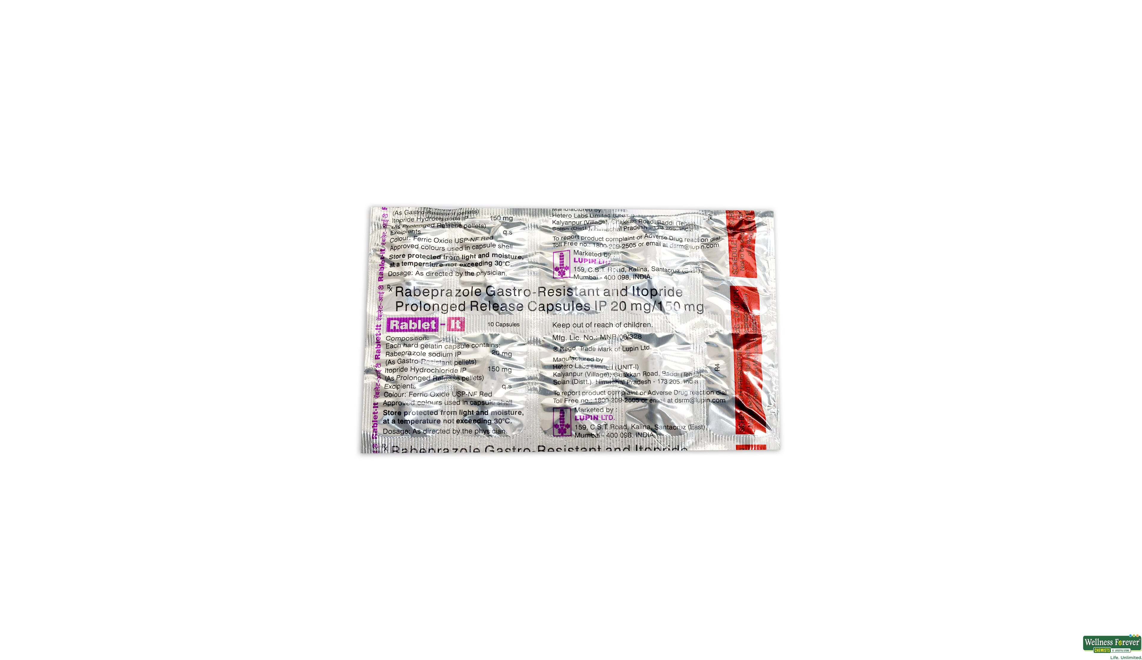 RABLET-IT 10CAP- 1, 10CAP, 