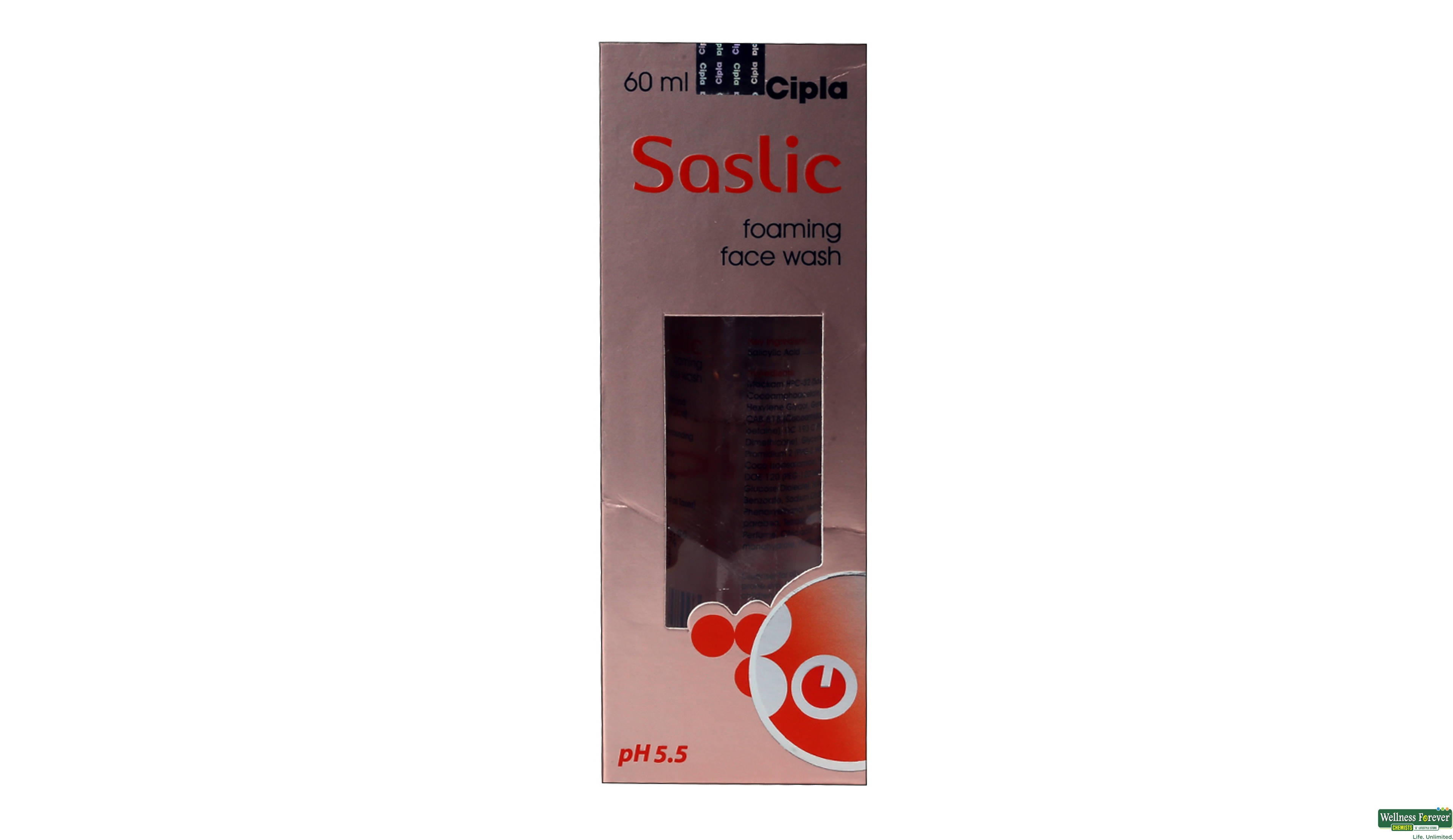 SASLIC F/WASH 60ML- 1, 60ML, 