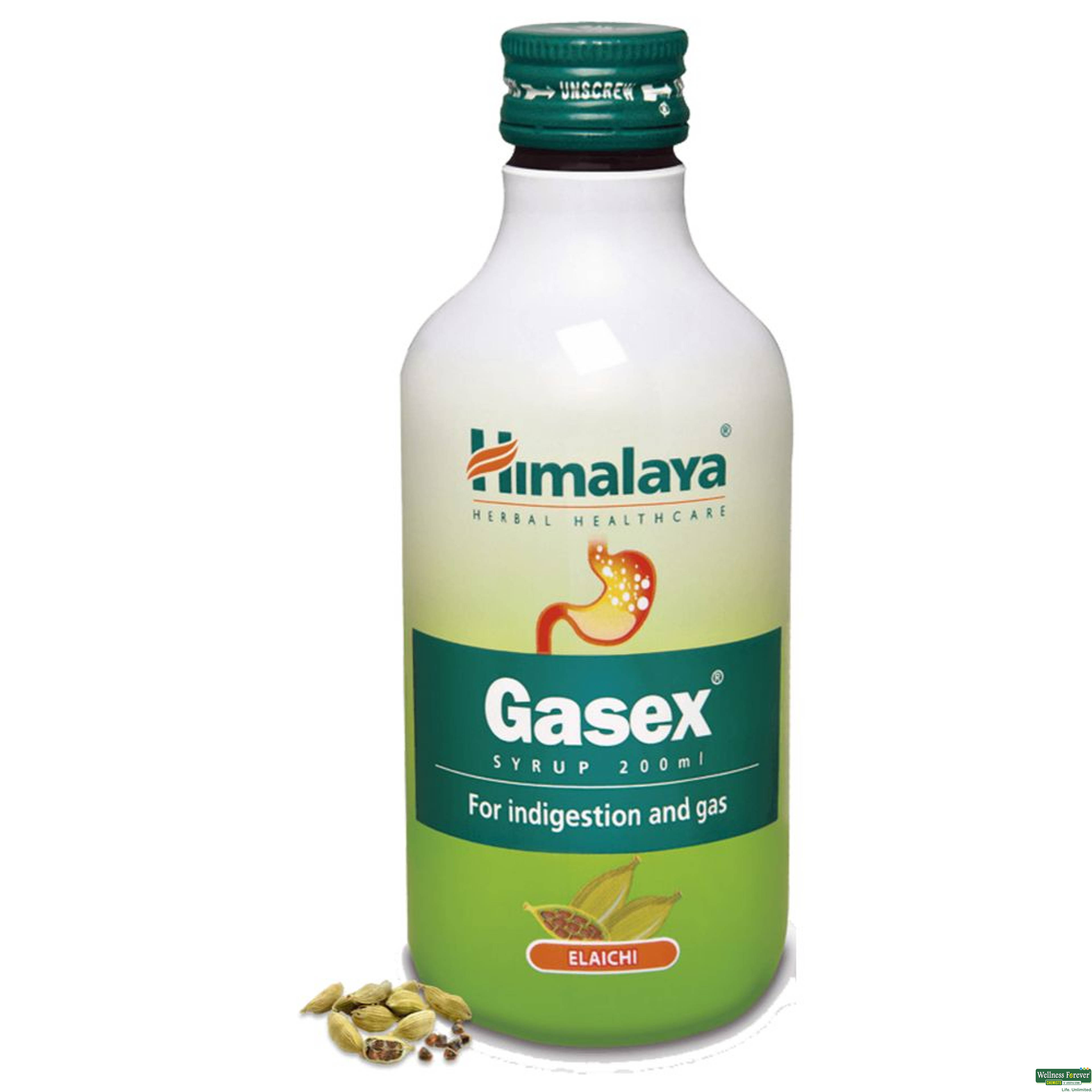 Gasex Ginger-Lemon Syrup 200Ml-image