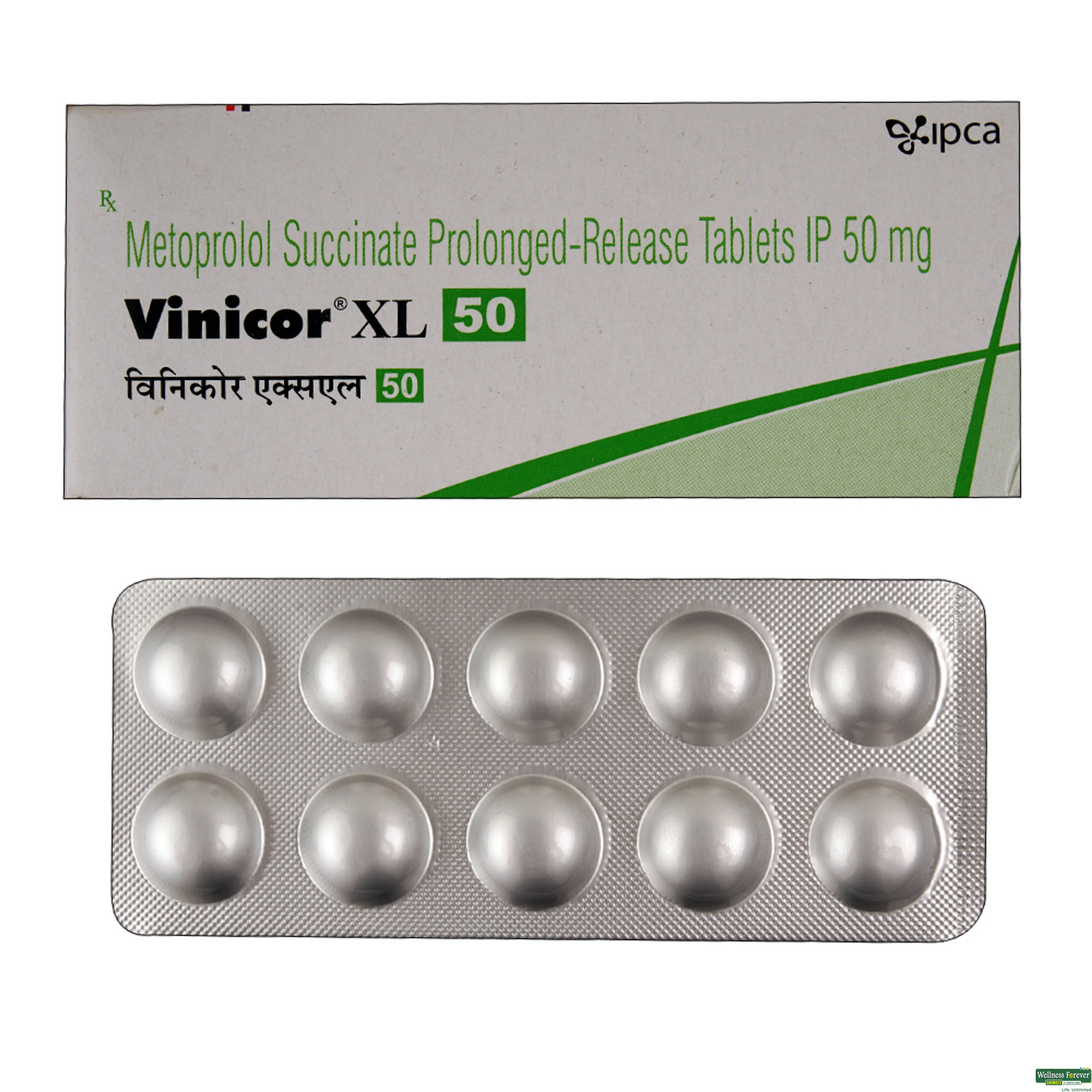 VINICOR-XL 50MG 10TAB-image