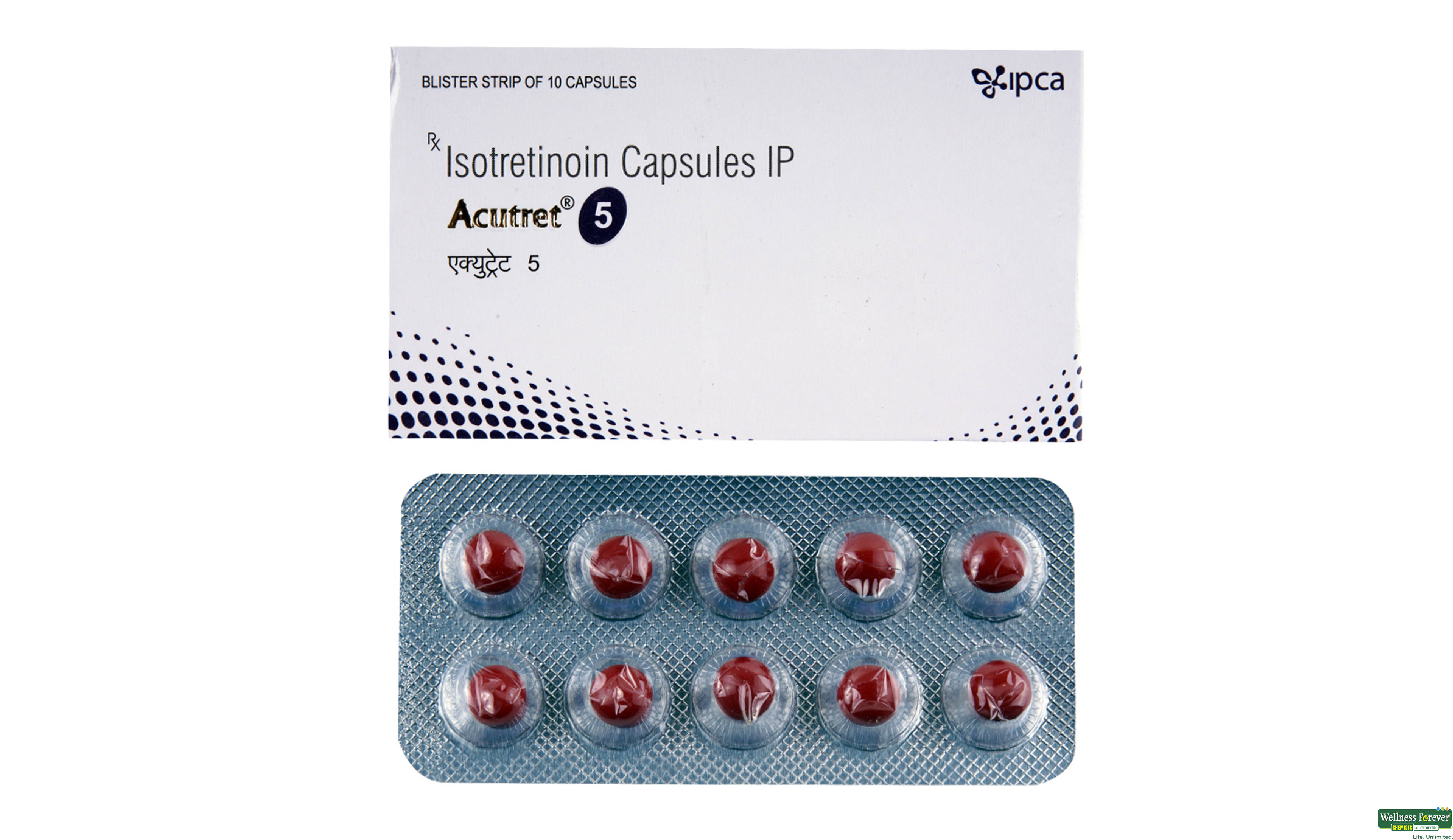 ACUTRET 5MG 10CAP- 1, 10CAP, 