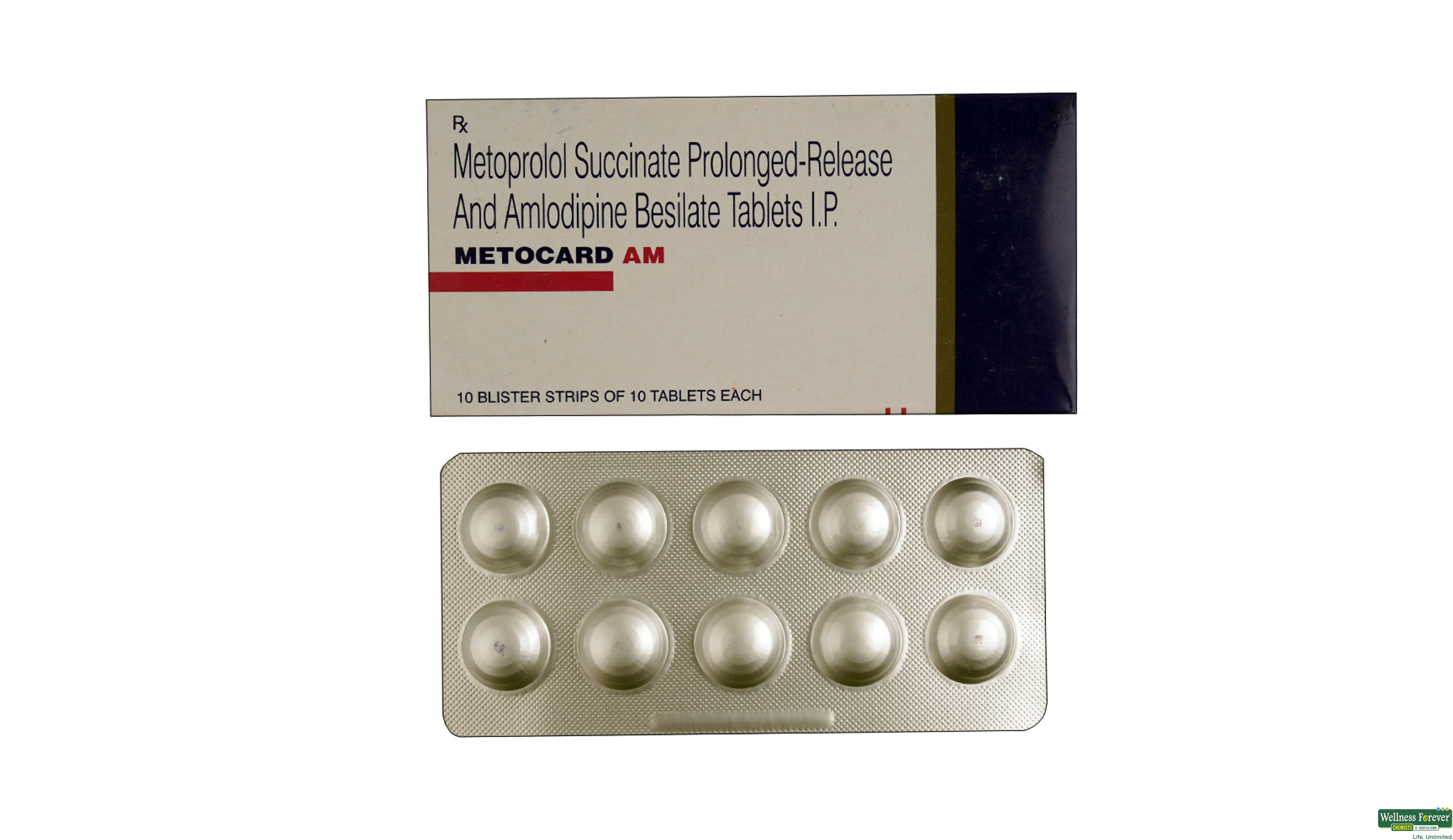 METOCARD-AM 10TAB- 1, 10TAB, 
