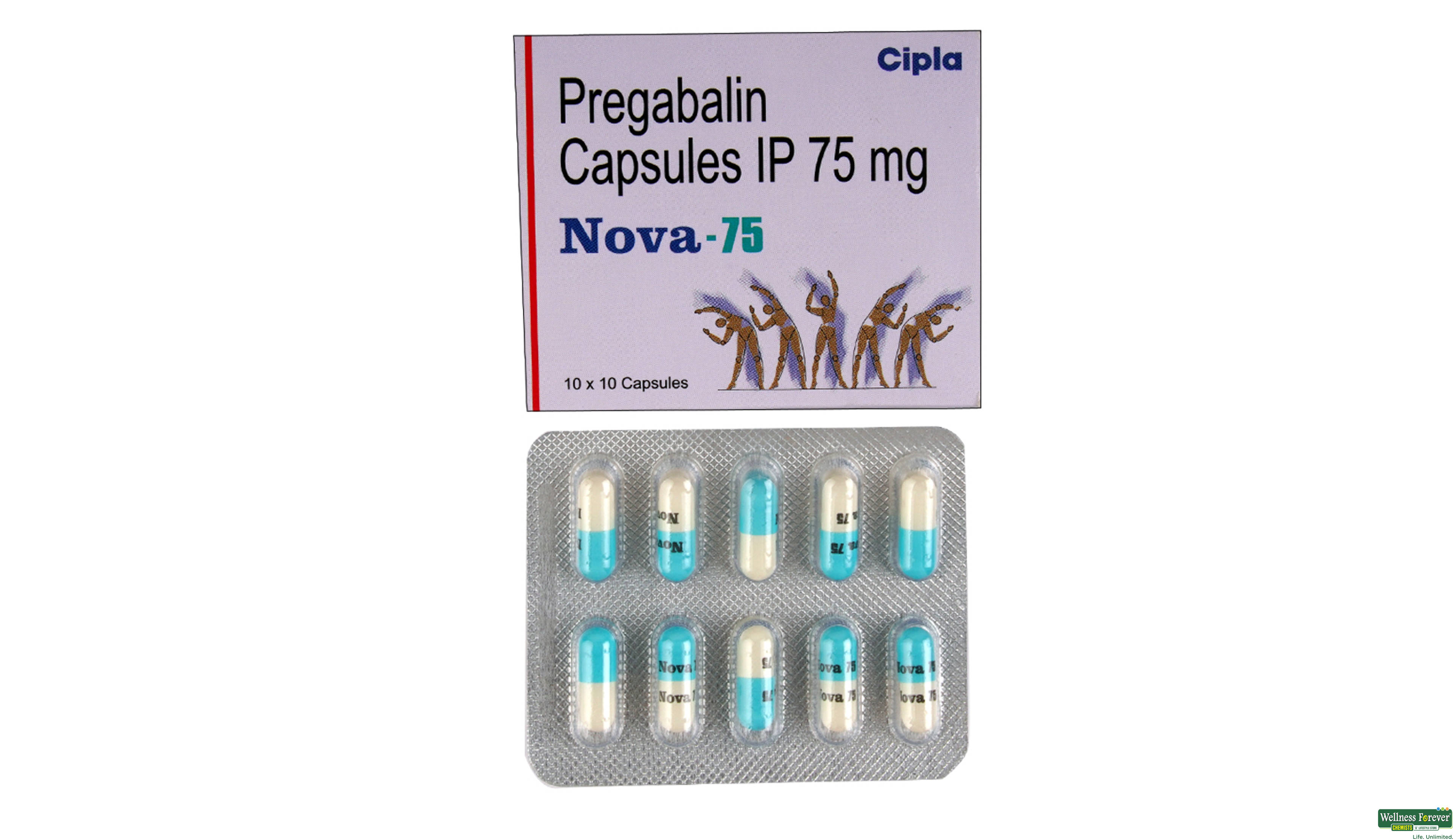 NOVA 75MG 10CAP- 1, 10CAP, 