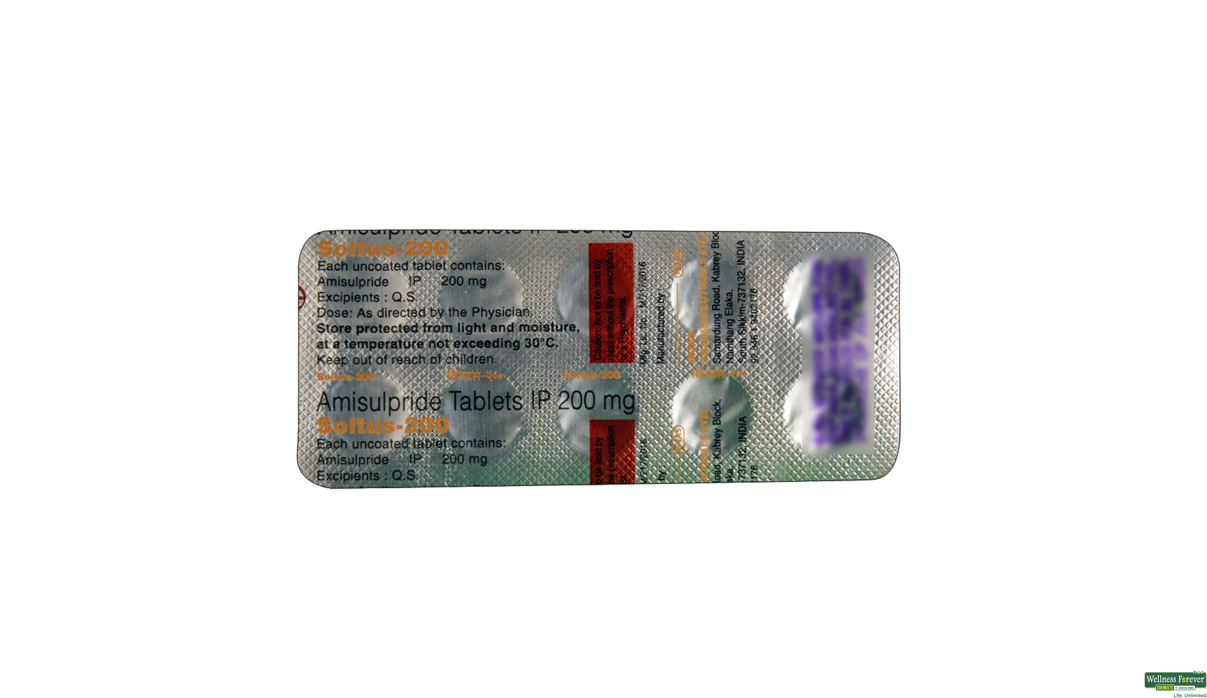SOLTUS 200MG 10TAB- 2, 10TAB, 
