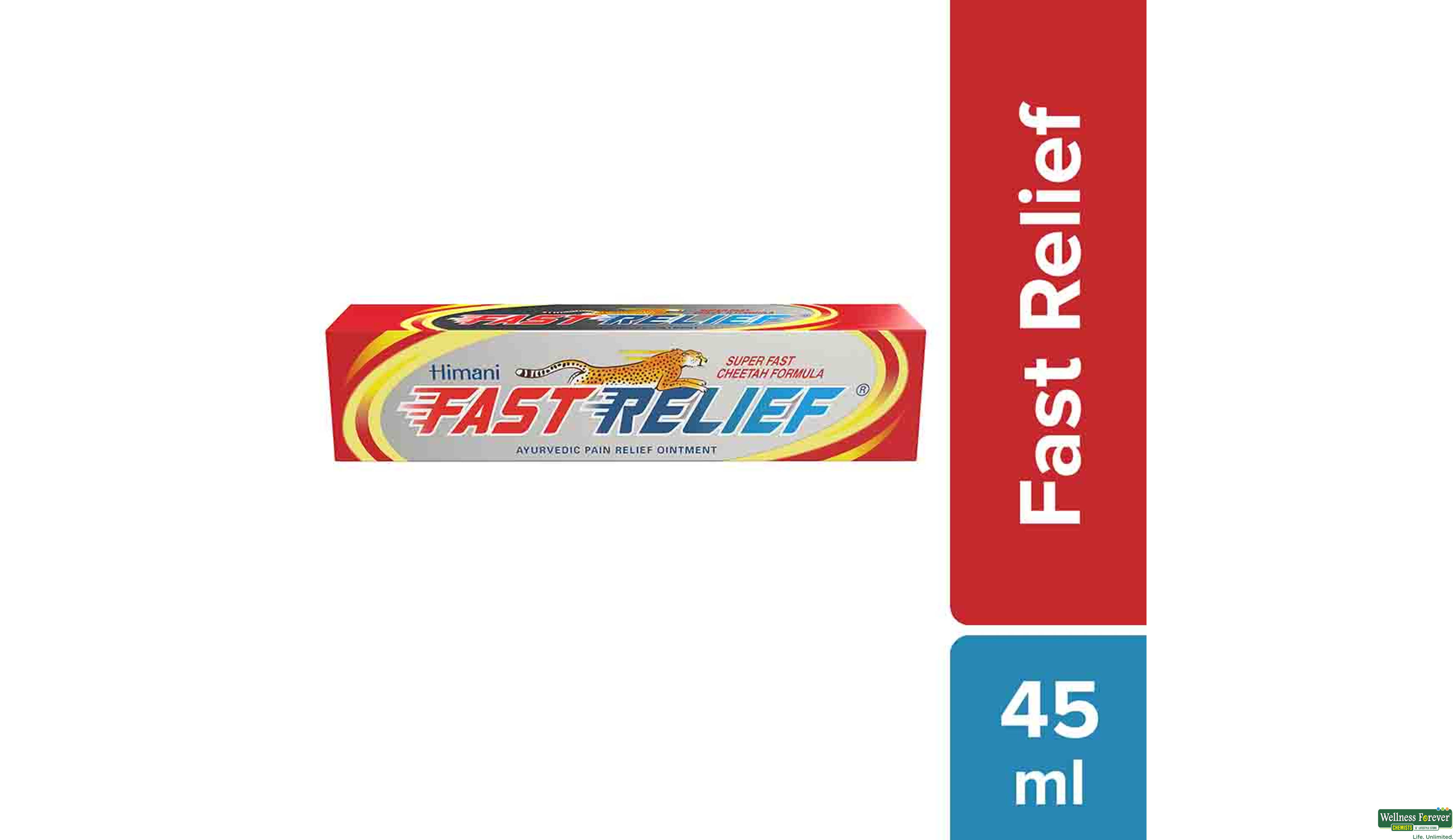 ZANDU FAST RELIEF GEL 45ML- 1, 45ML, 