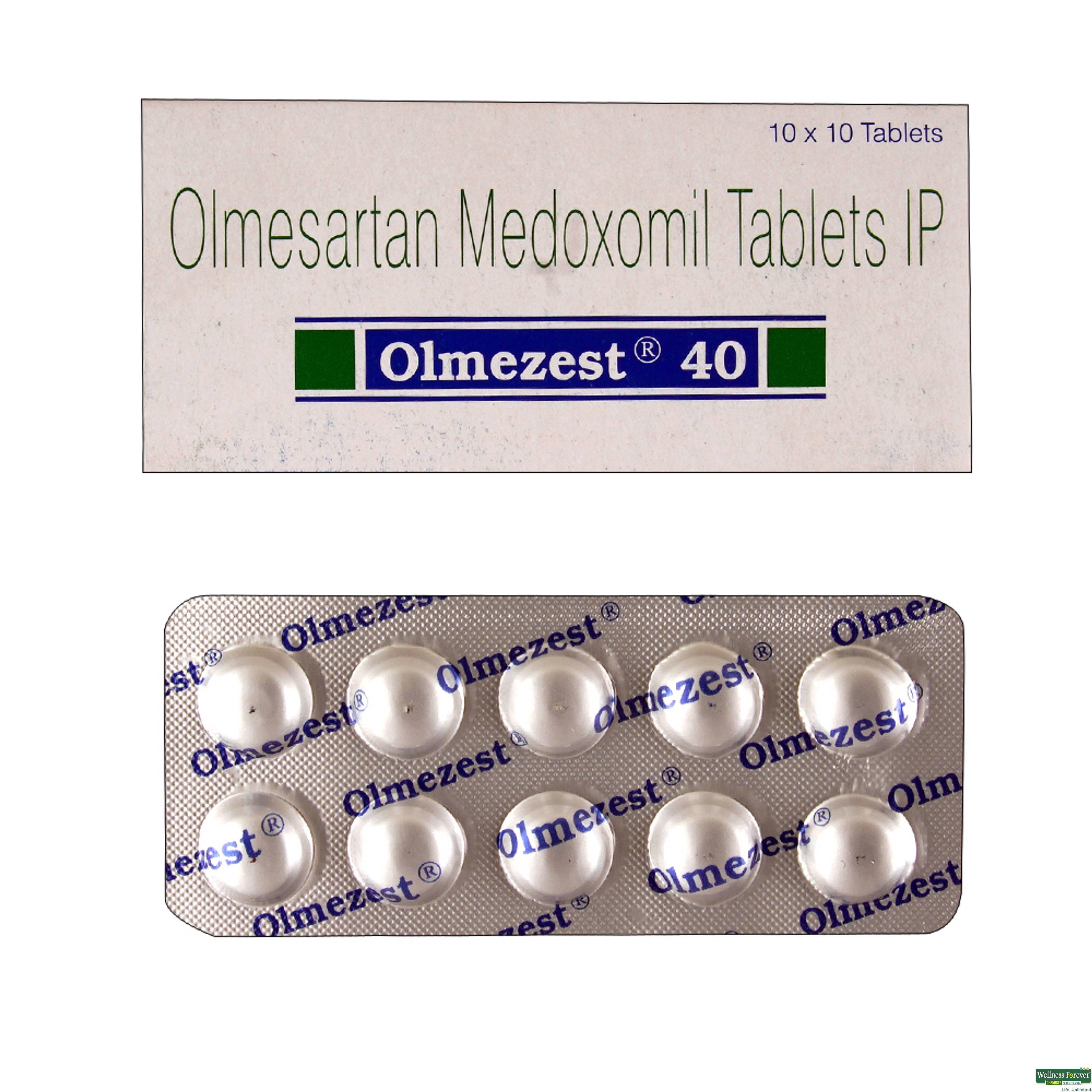 OLMEZEST 40MG 10TAB-image