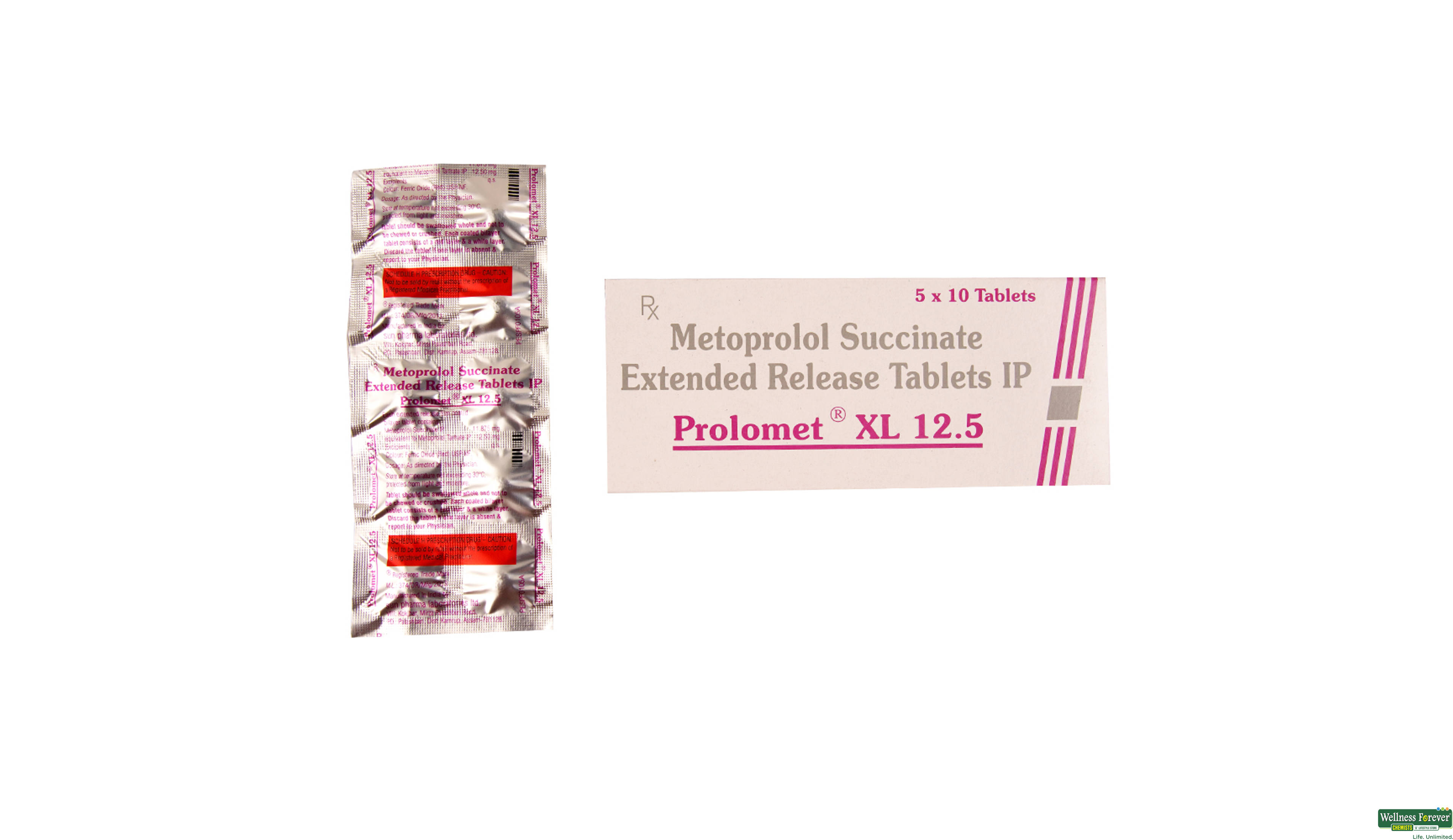 PROLOMET-XL 12.5MG 10TAB- 1, 10TAB, 