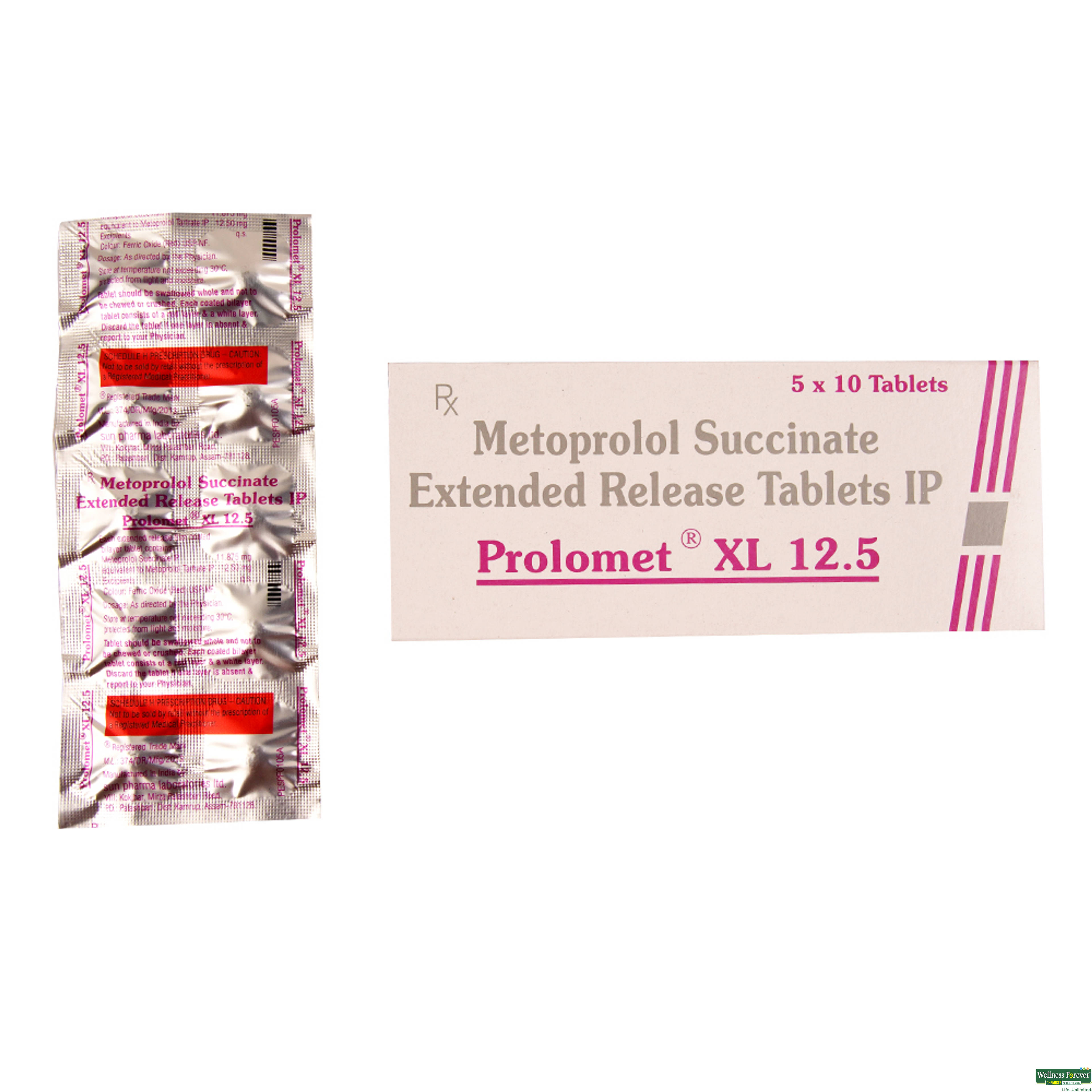 PROLOMET-XL 12.5MG 10TAB-image