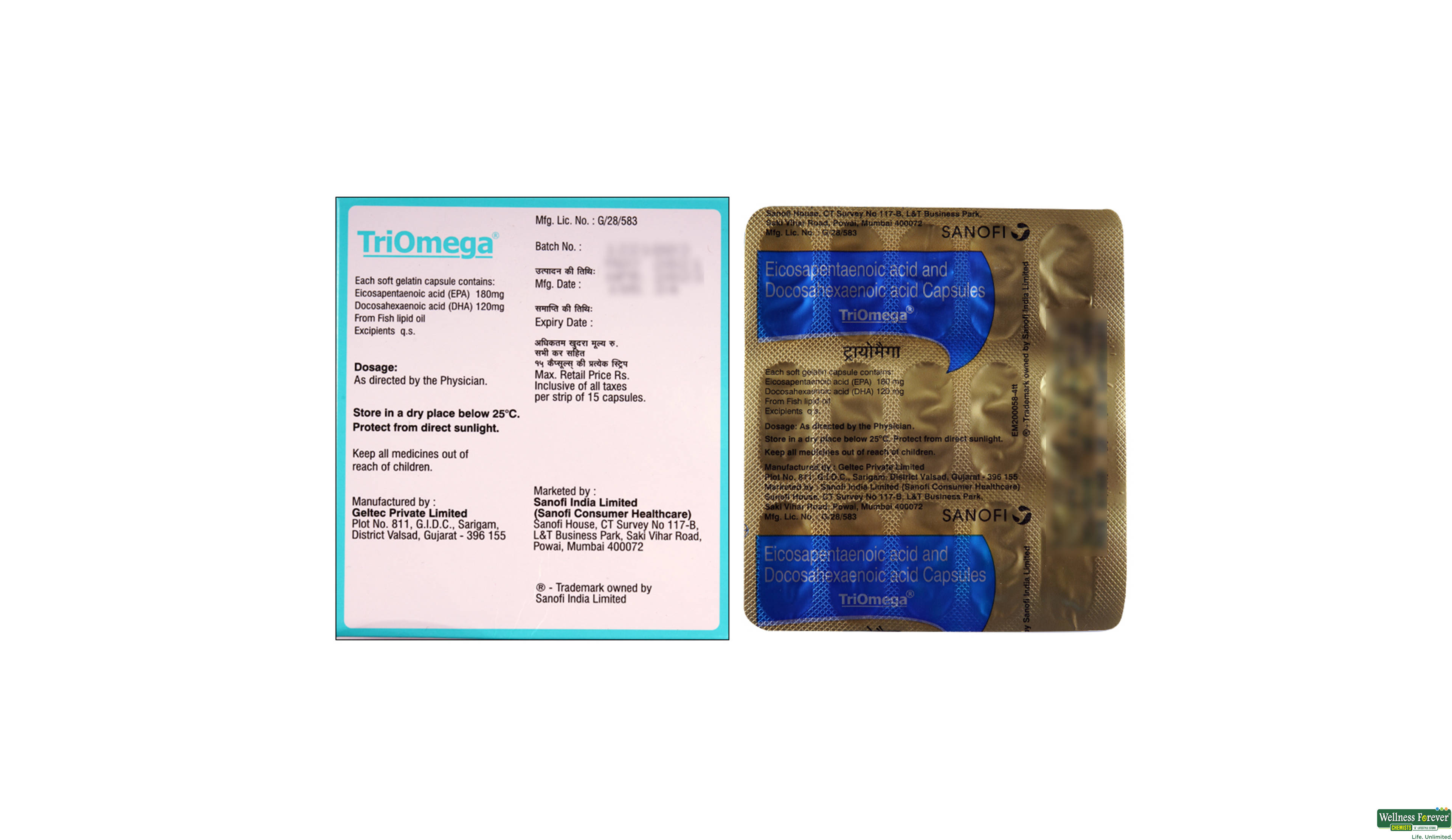 TRIOMEGA 15CAP- 2, 15CAP, 