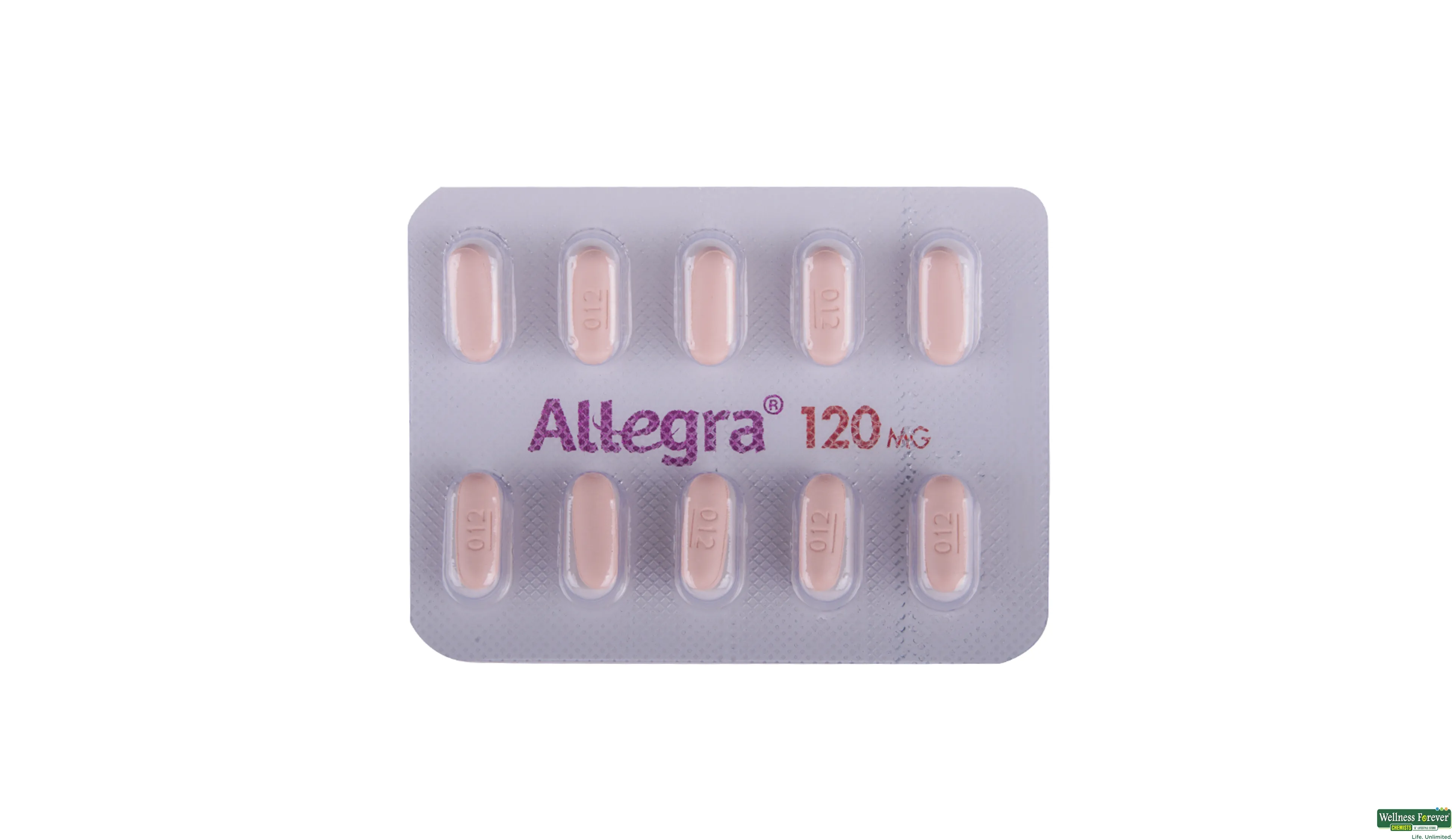 ALLEGRA 120MG 10TAB- 1, 10TAB, 